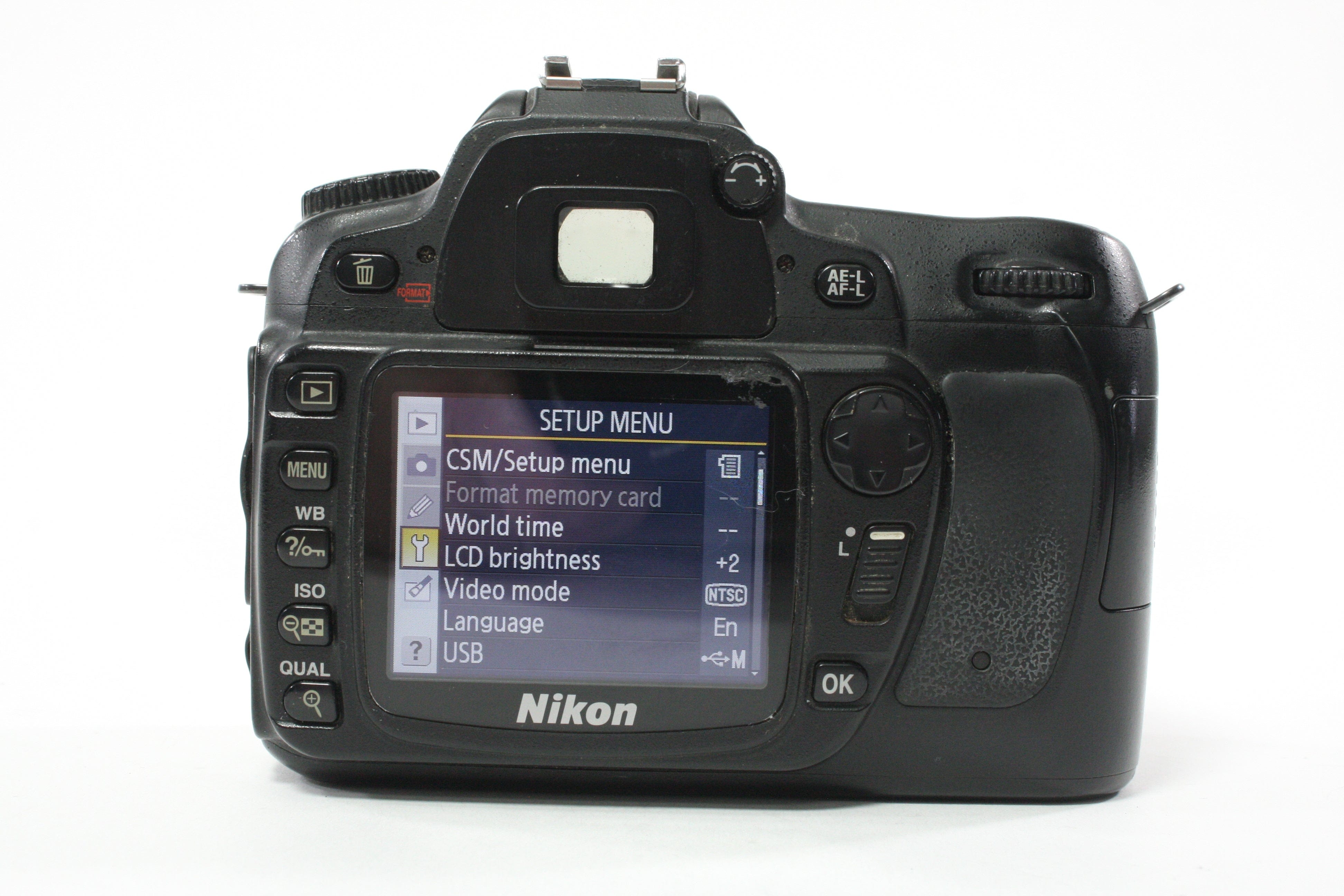 Nikon D80 DSLR Camera Body with a Shutter Count of 35,258