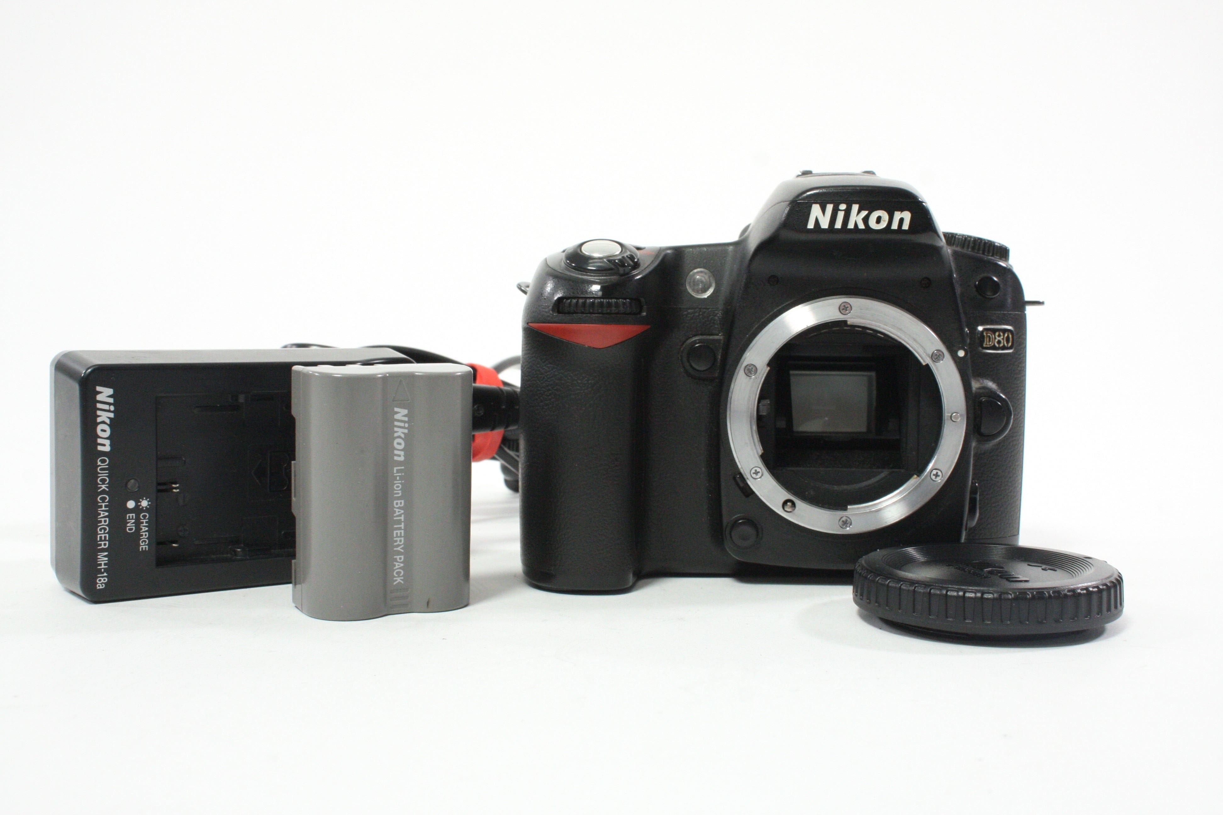 Nikon D80 DSLR Camera Body with a Shutter Count of 35,258