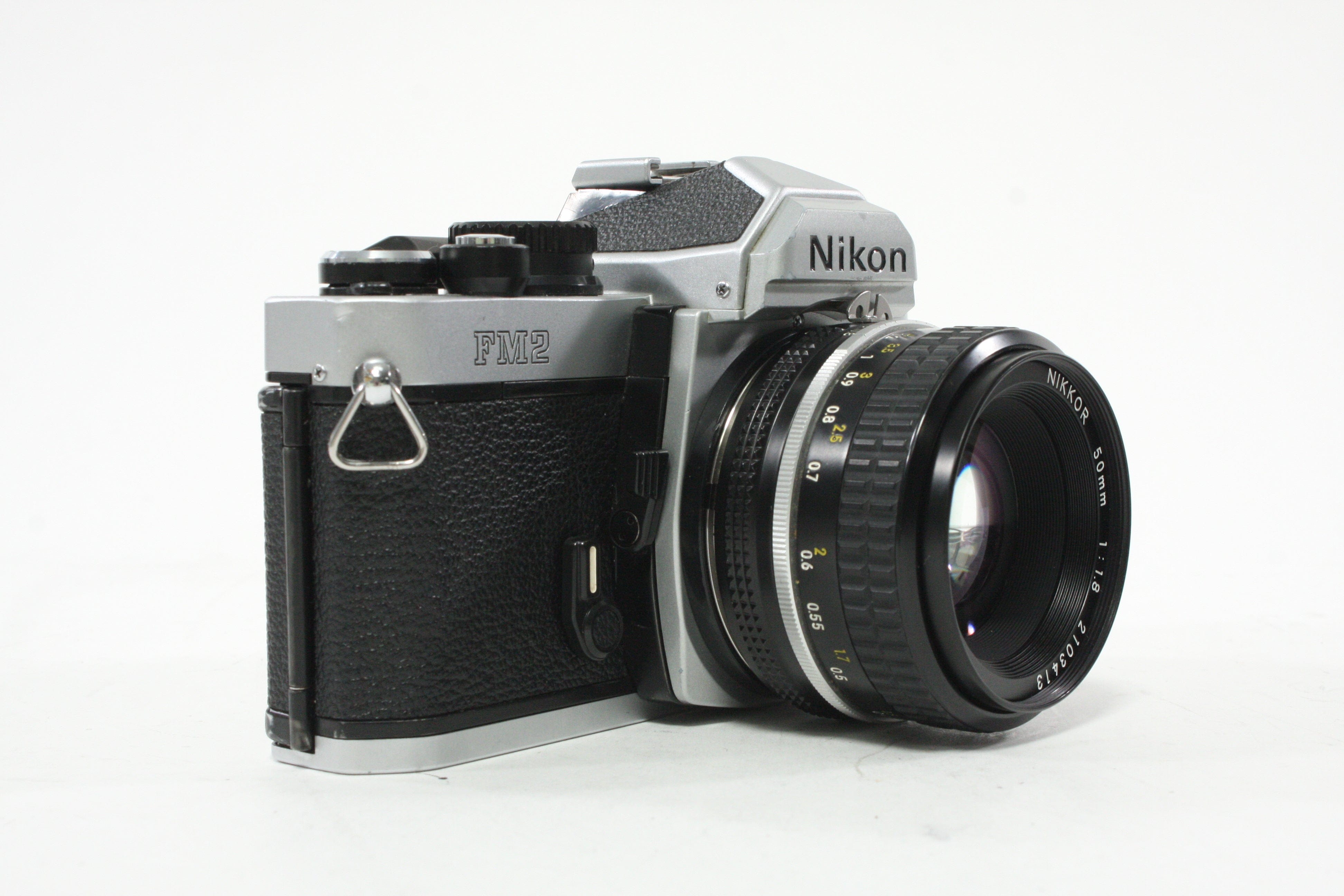 Nikon FM2 35mm SLR Camera with 50mm f/1.8 Nikkor Lens