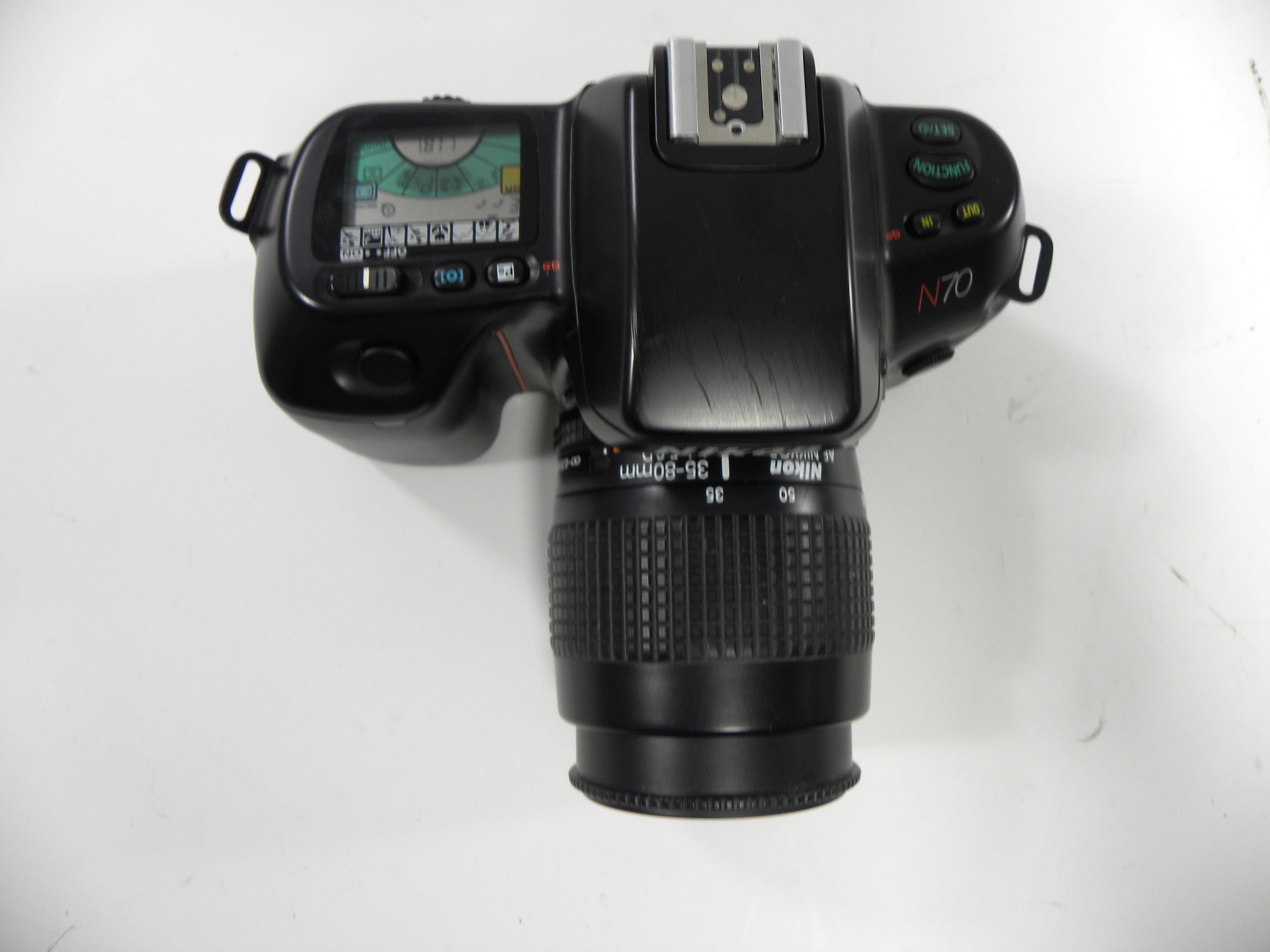 Nikon N70 35mm SLR w/Nikon AF Nikkor 35-80mm f4-5.6D AS IS
