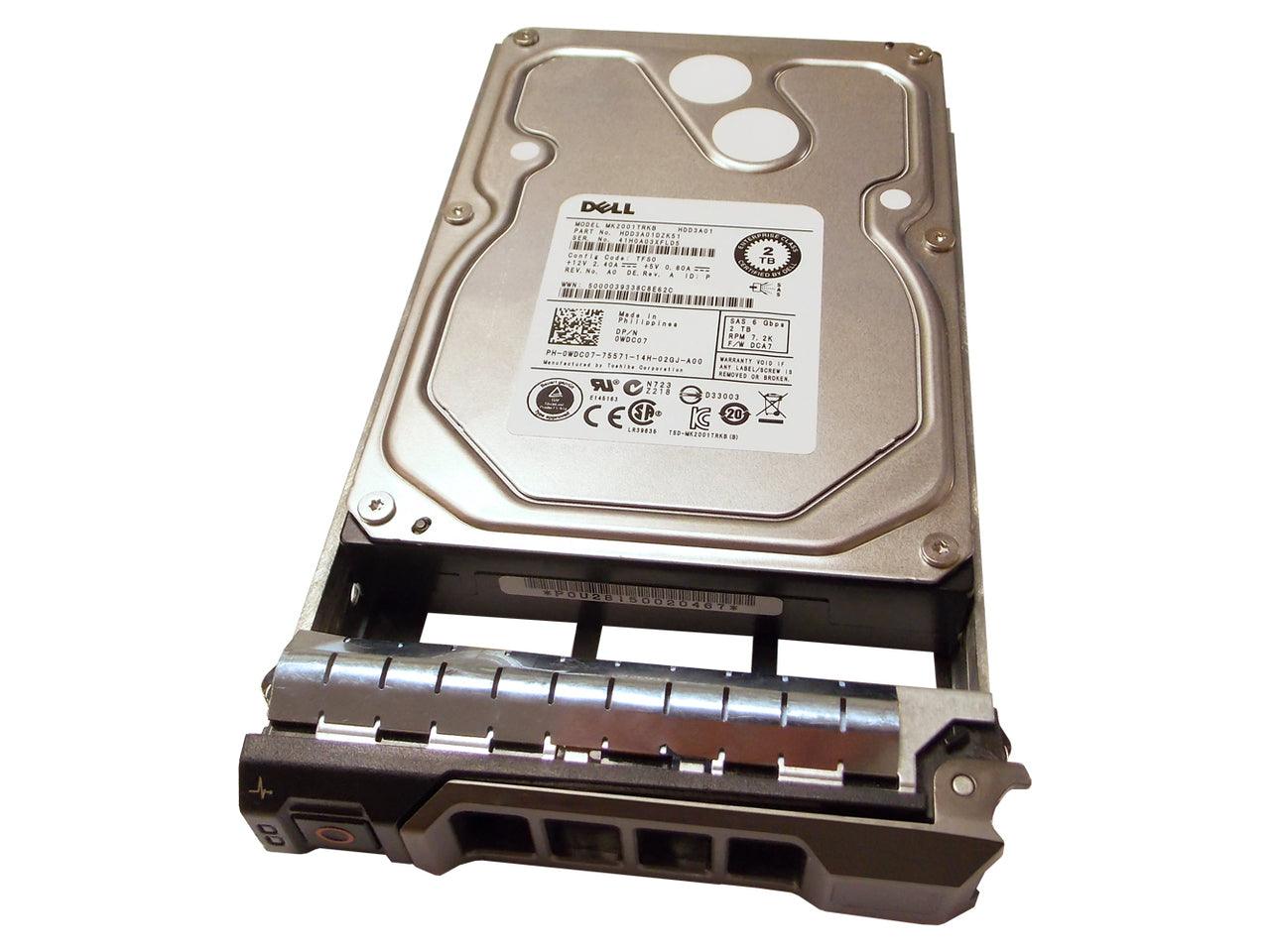 DELL NRG1W 2TB SATA 3.5in 6Gbps HARD DRIVE