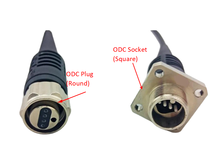 4 Core ODC-LC/SC/FC/ST Single Mode Outdoor Waterproof Patch Cable