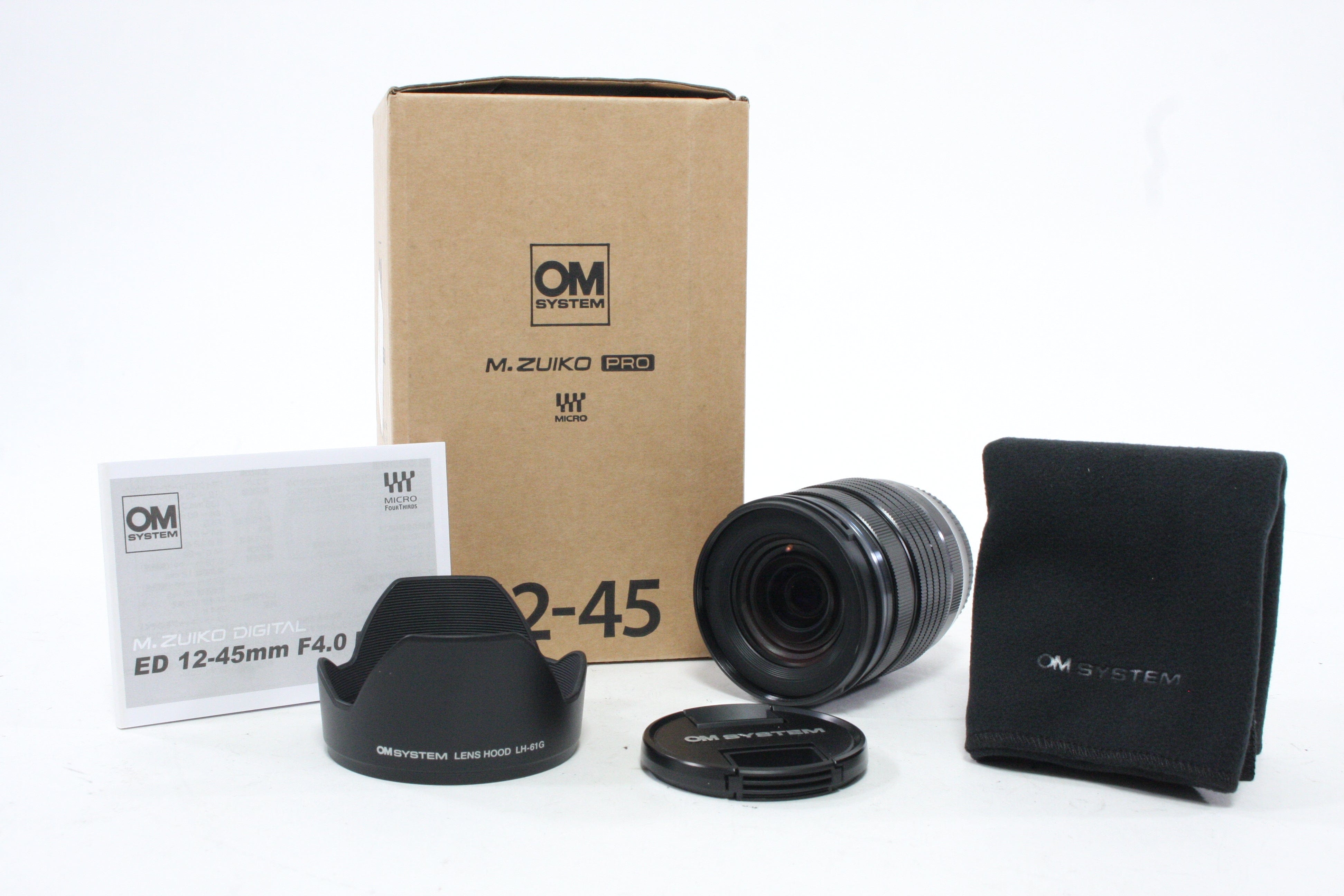 Olympus 12-45mm f/4 M Zuiko Pro Lens for Micro 4/3 Mount
