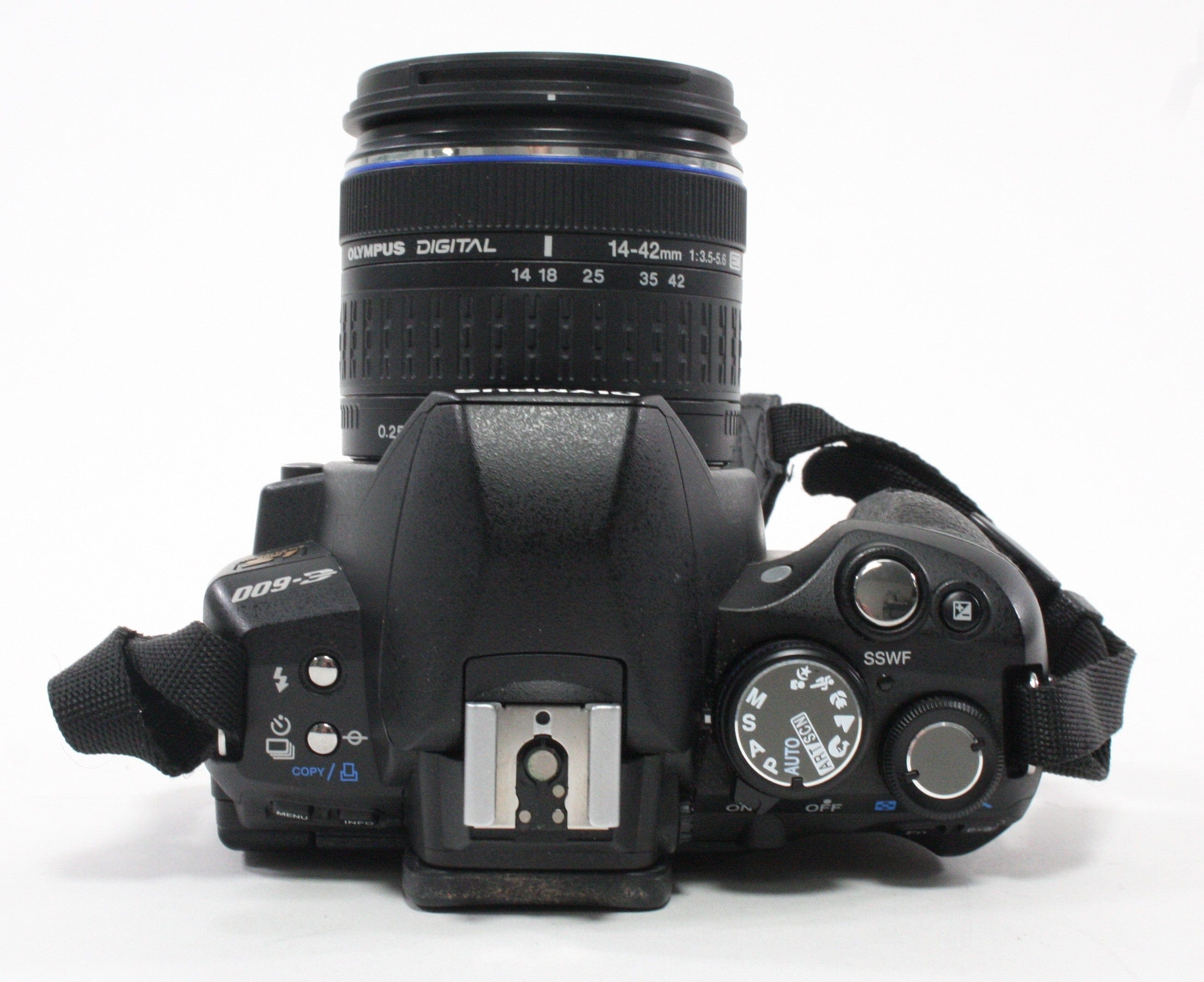 Olympus E-600 DSLR with 14-42mm f/3.5-5.6 Lens for Full 4/3 Camera SC 7,286