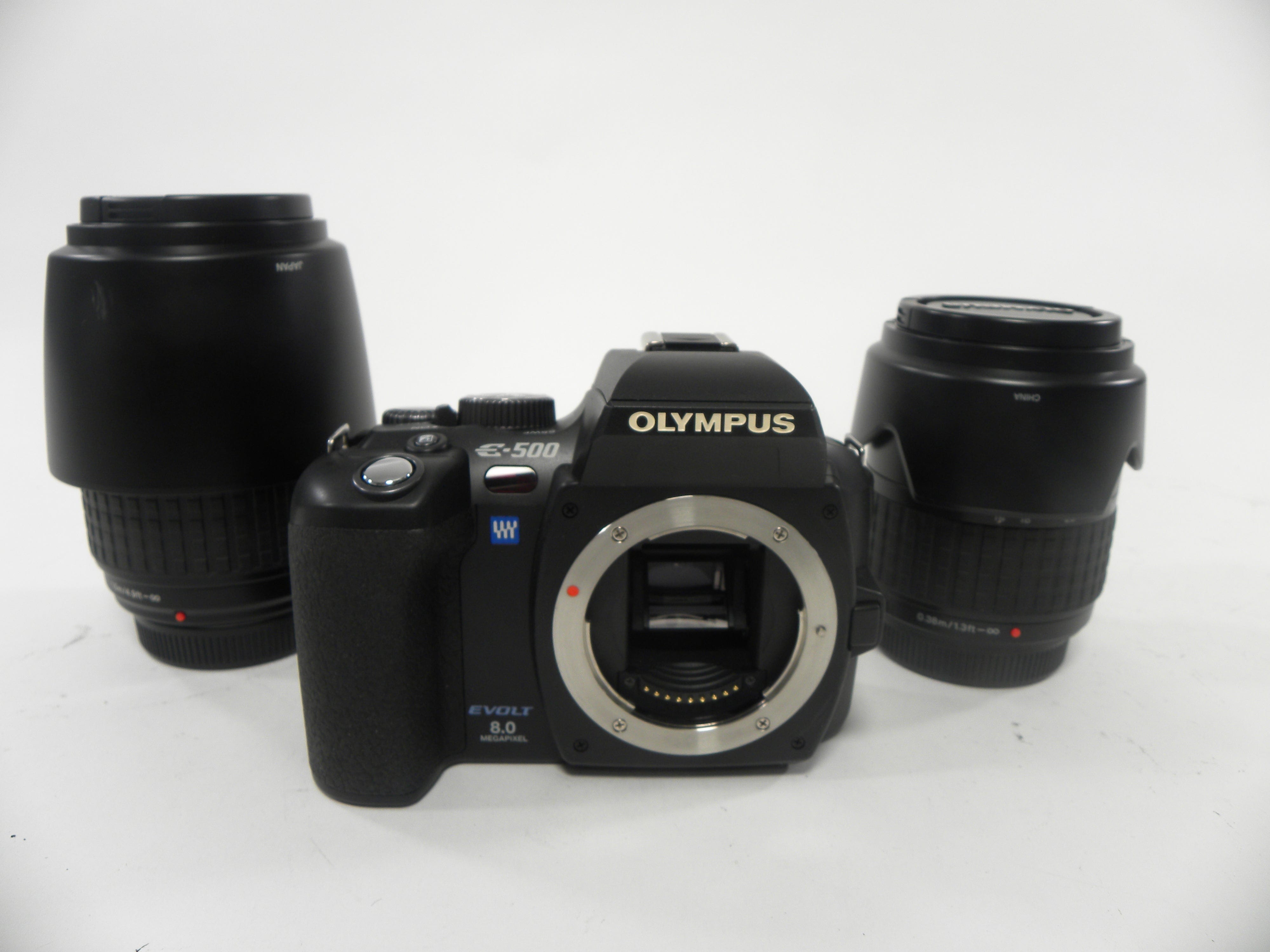 Olympus Evolt E-500 8.0mp Digital Dual Lens Kit