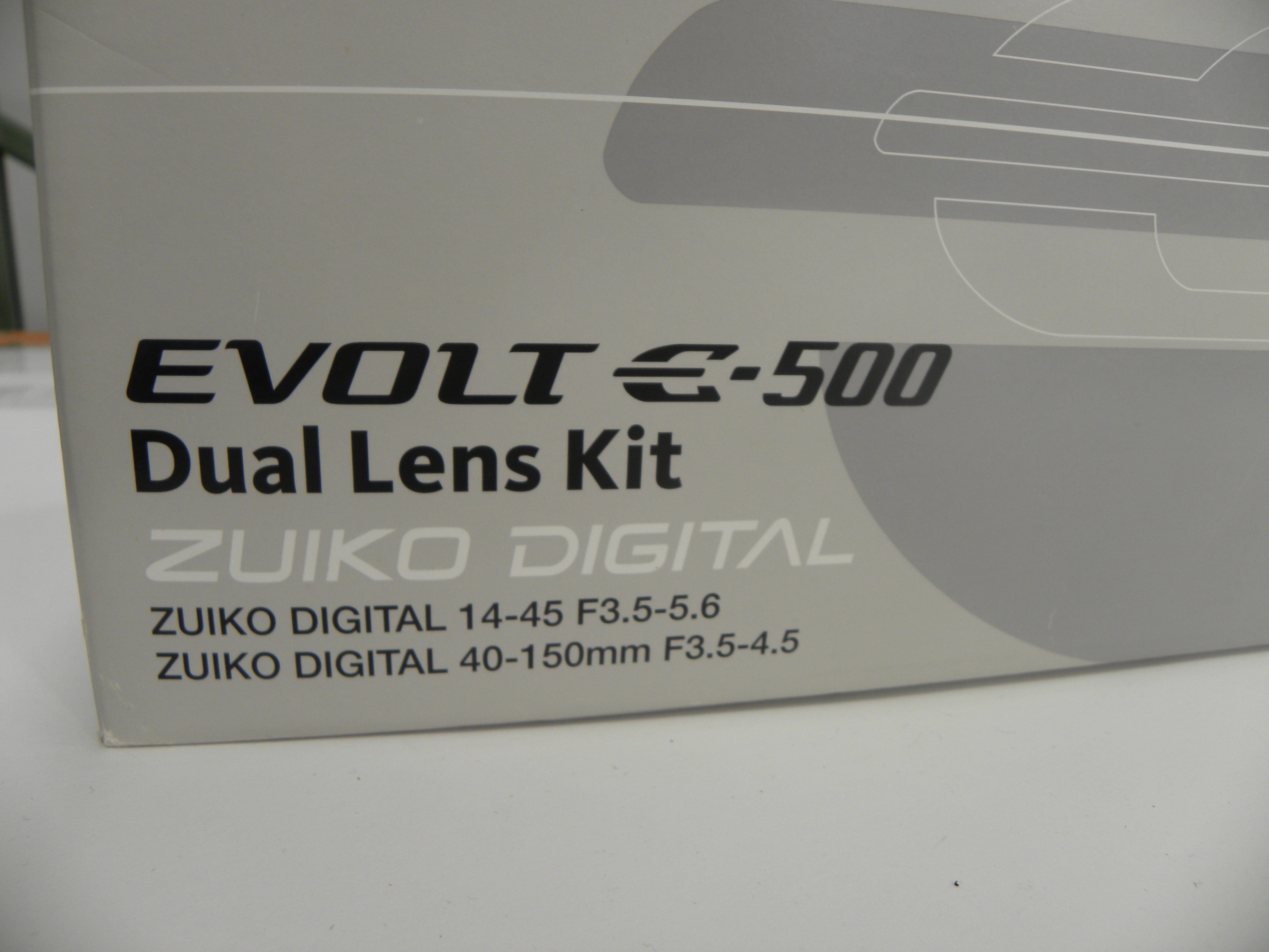 Olympus Evolt E-500 8.0mp Digital Dual Lens Kit