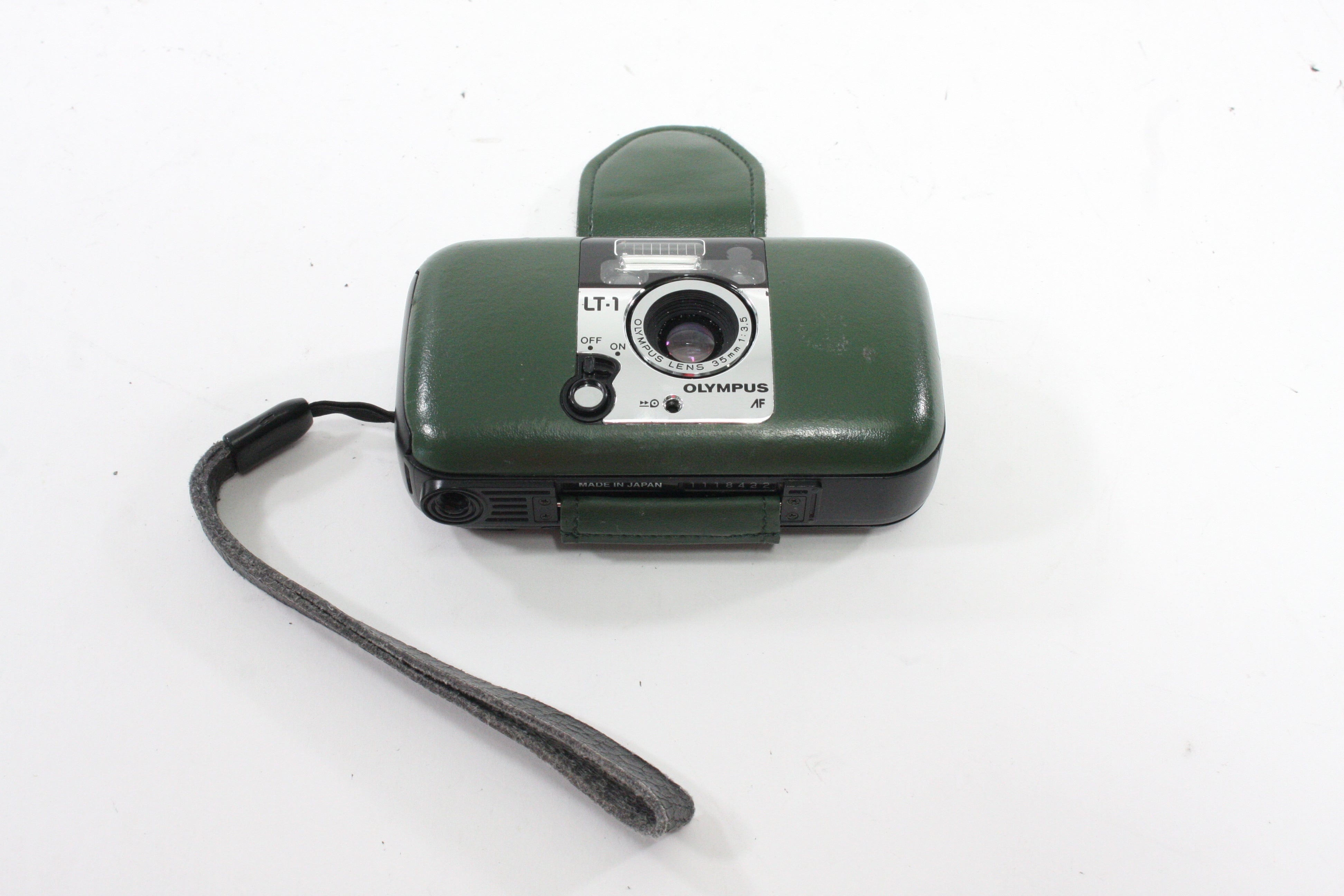 Olympus LT-1 35mm Camera (Green Leather)