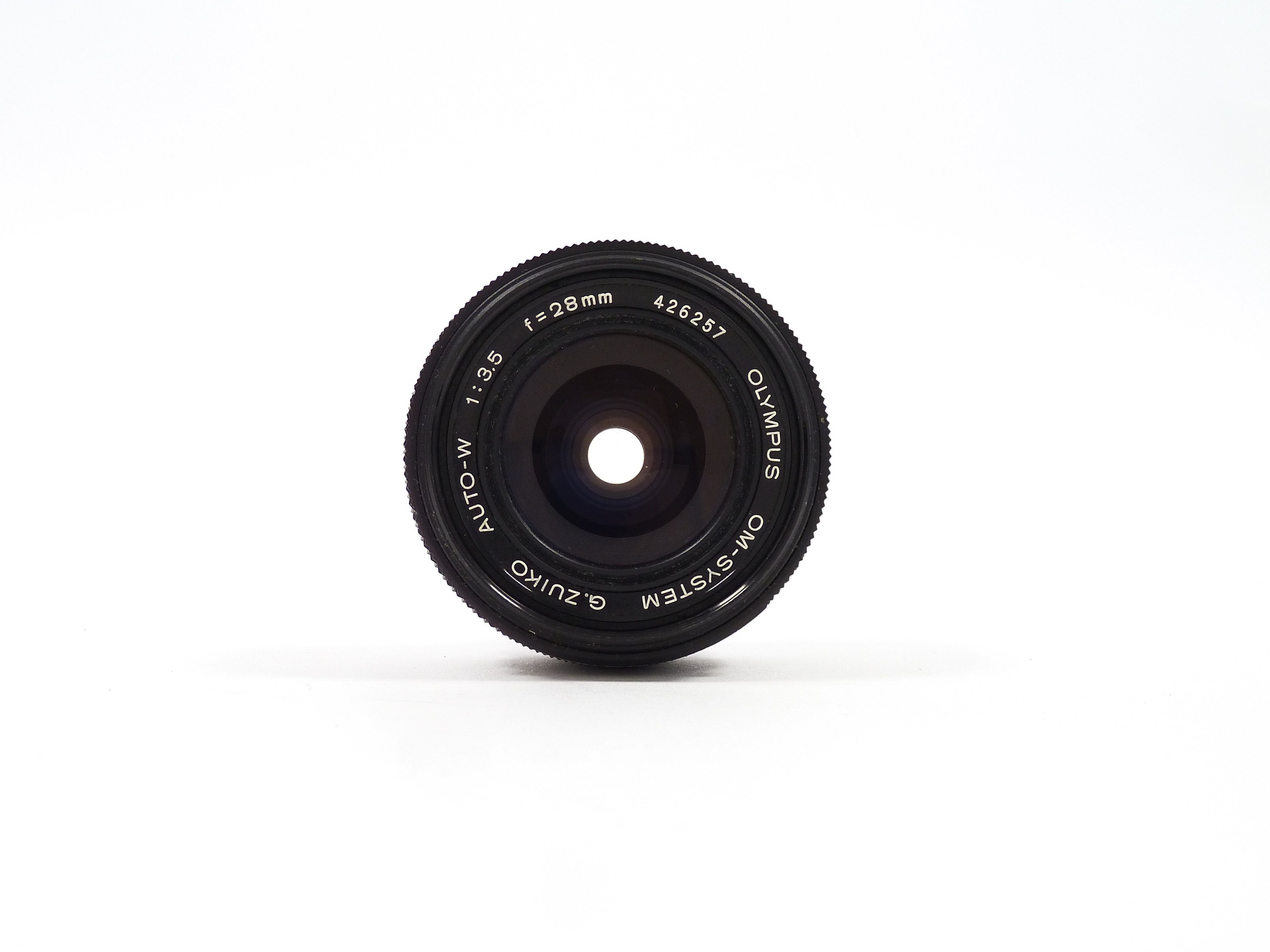 Olympus OM 28mm f3.5 Lens in Case