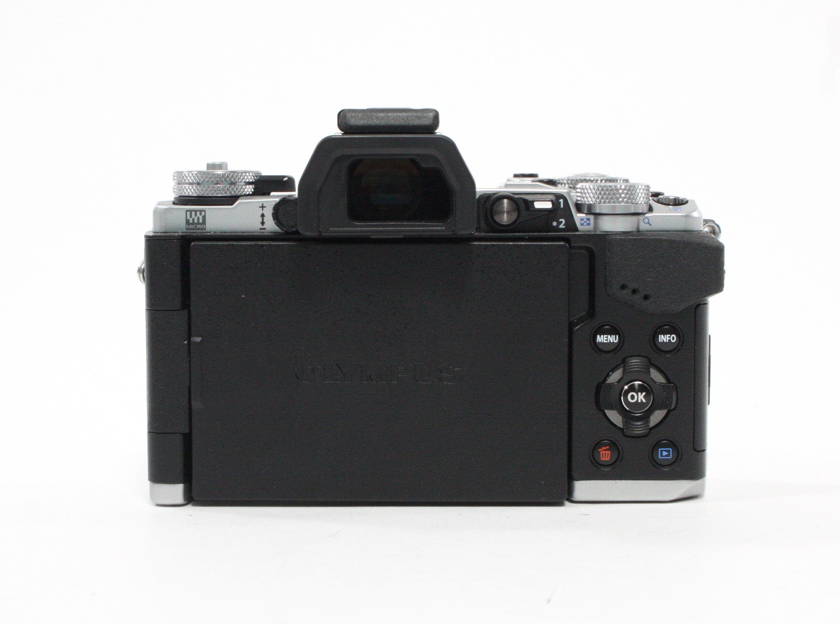 Olympus OM-D E-MS II Mirrorless Digital Camera with Flash Shutter Count 4,380