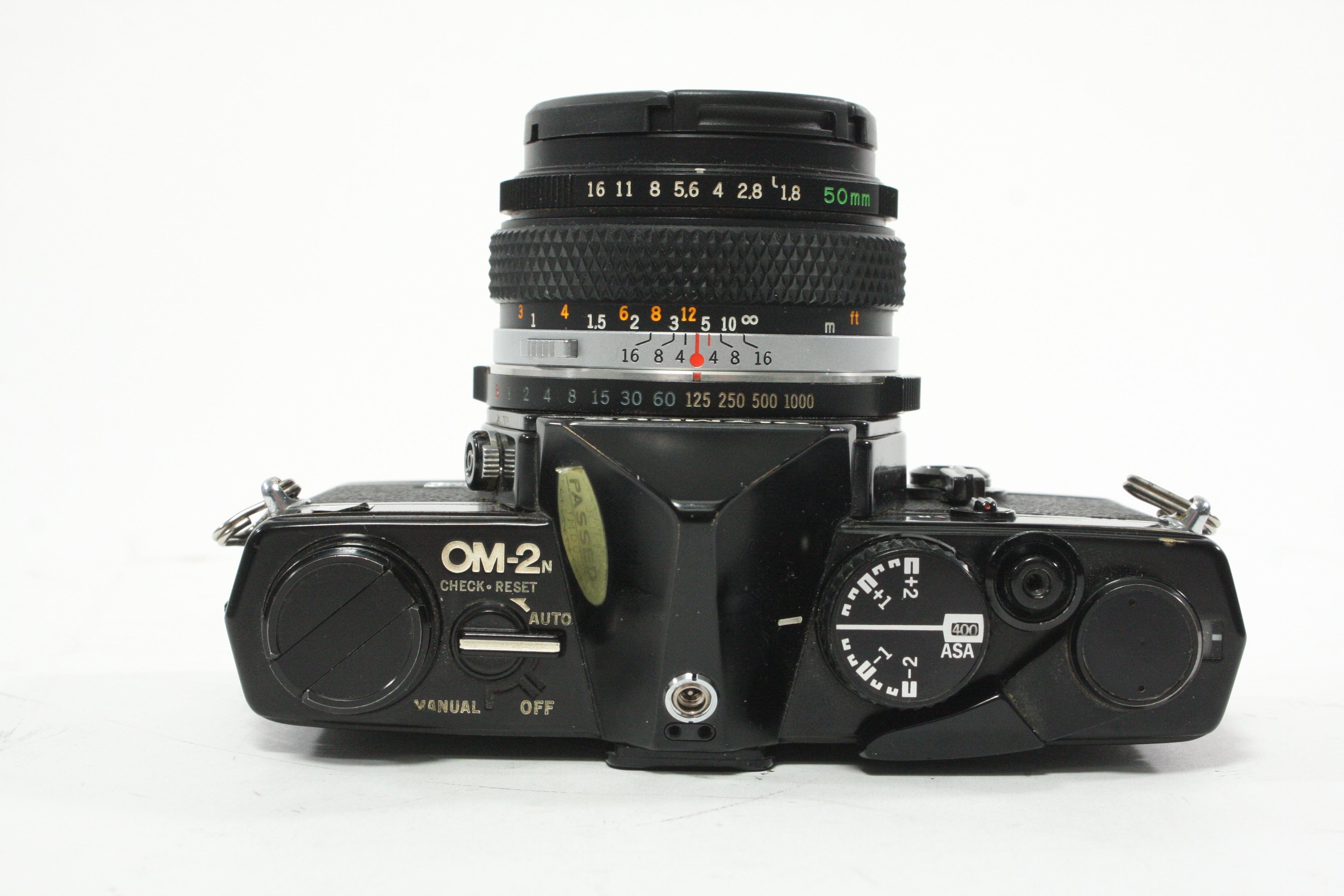 Olympus OM2n 35mm SLR Camera with 50mm f/1.8 Lens