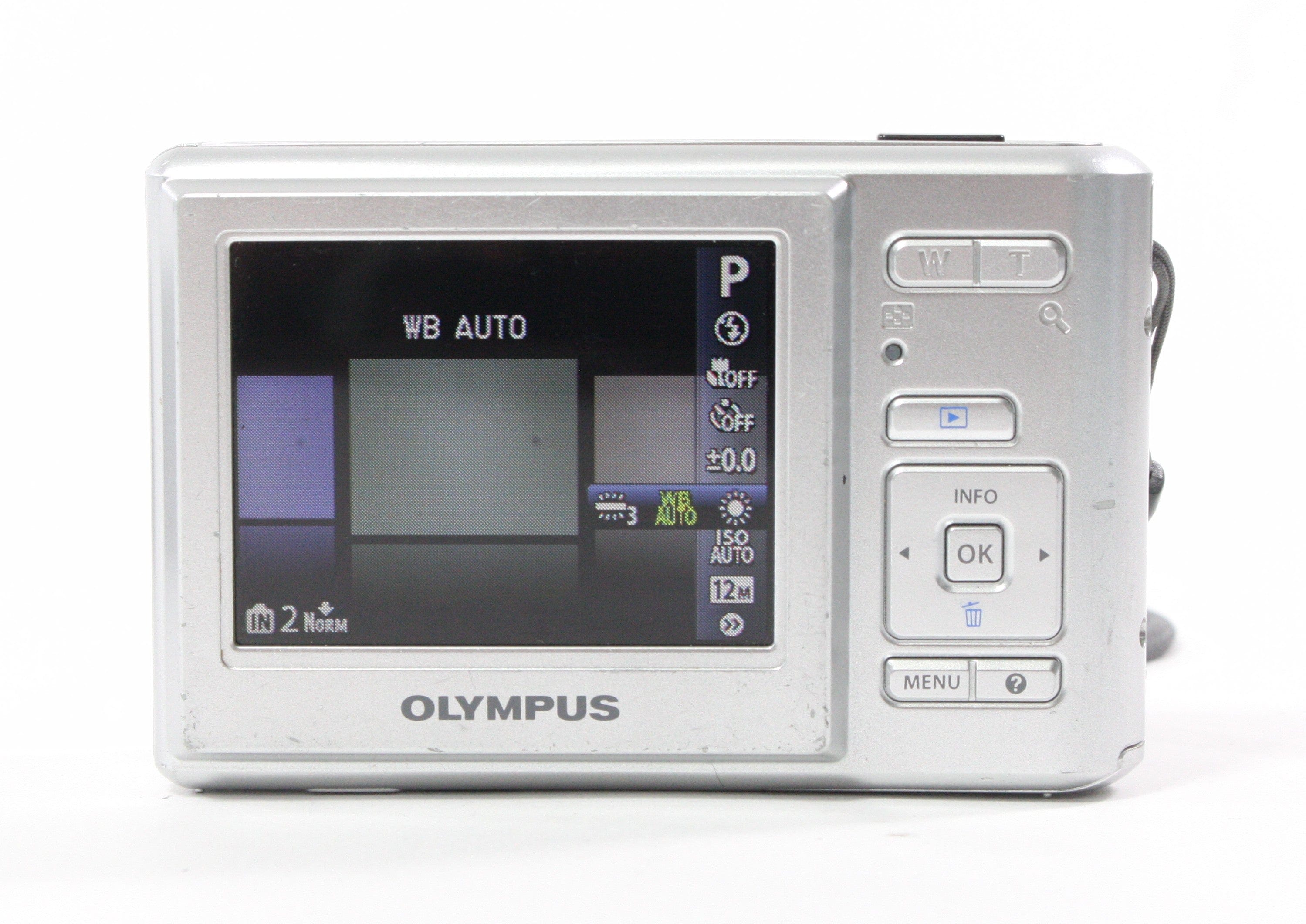 Olympus T-100 Digital Camera 3x Zoom 12mp