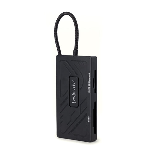 Promaster USB-C Multi Card Reader for SD, MicroSD, CF, & CFexpress Type B