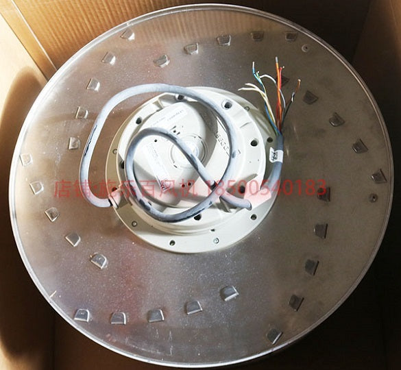 Brand new RH50M-4DK.6F.1R ZIEHL-ABEGG centrifugal fan 3-230/400V 1.15kW 2.1A 1340rpm 50/60HZ