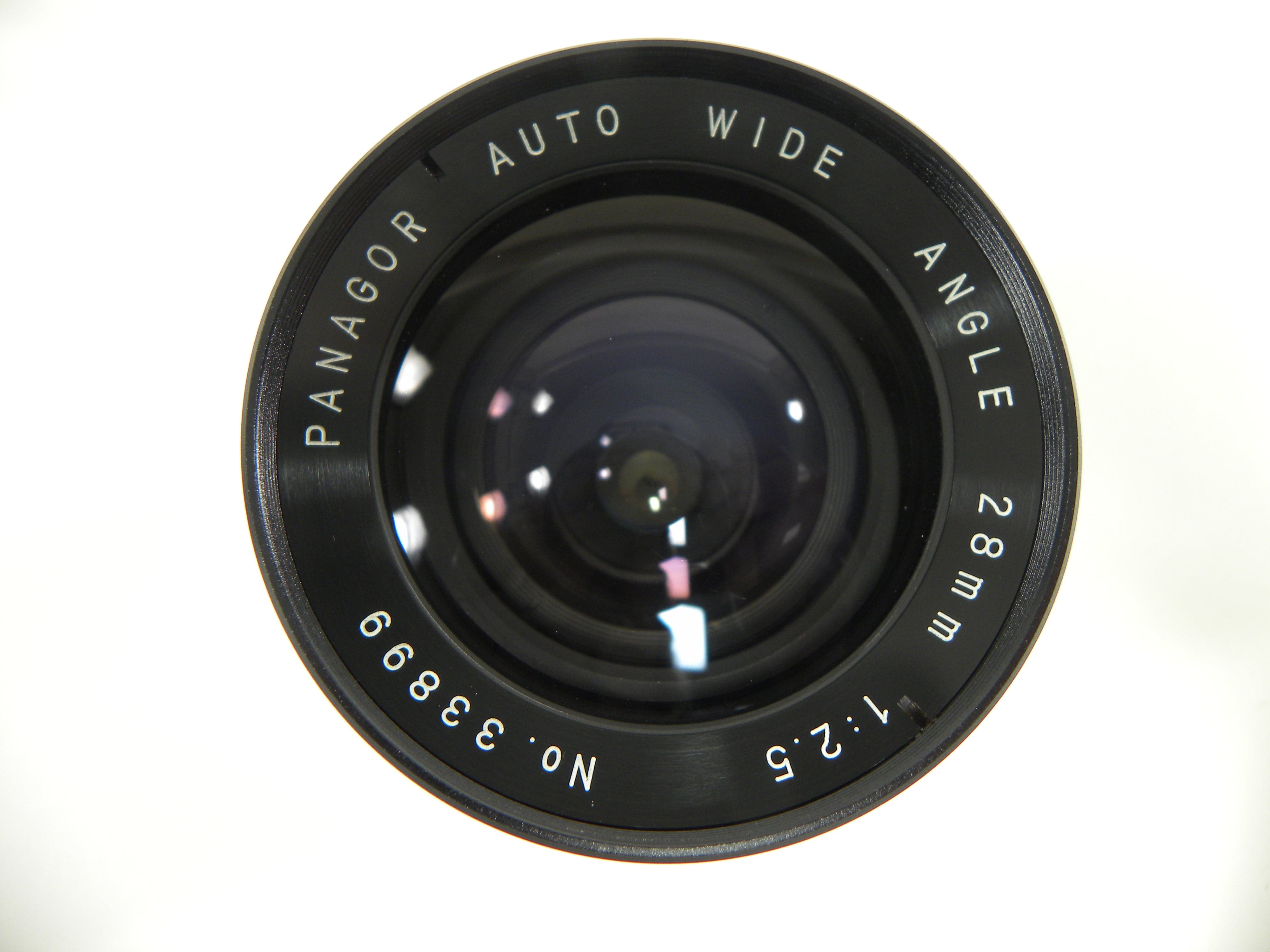 Panagor Auto Wide Angle 28mm f2.5 Nikon F Mount