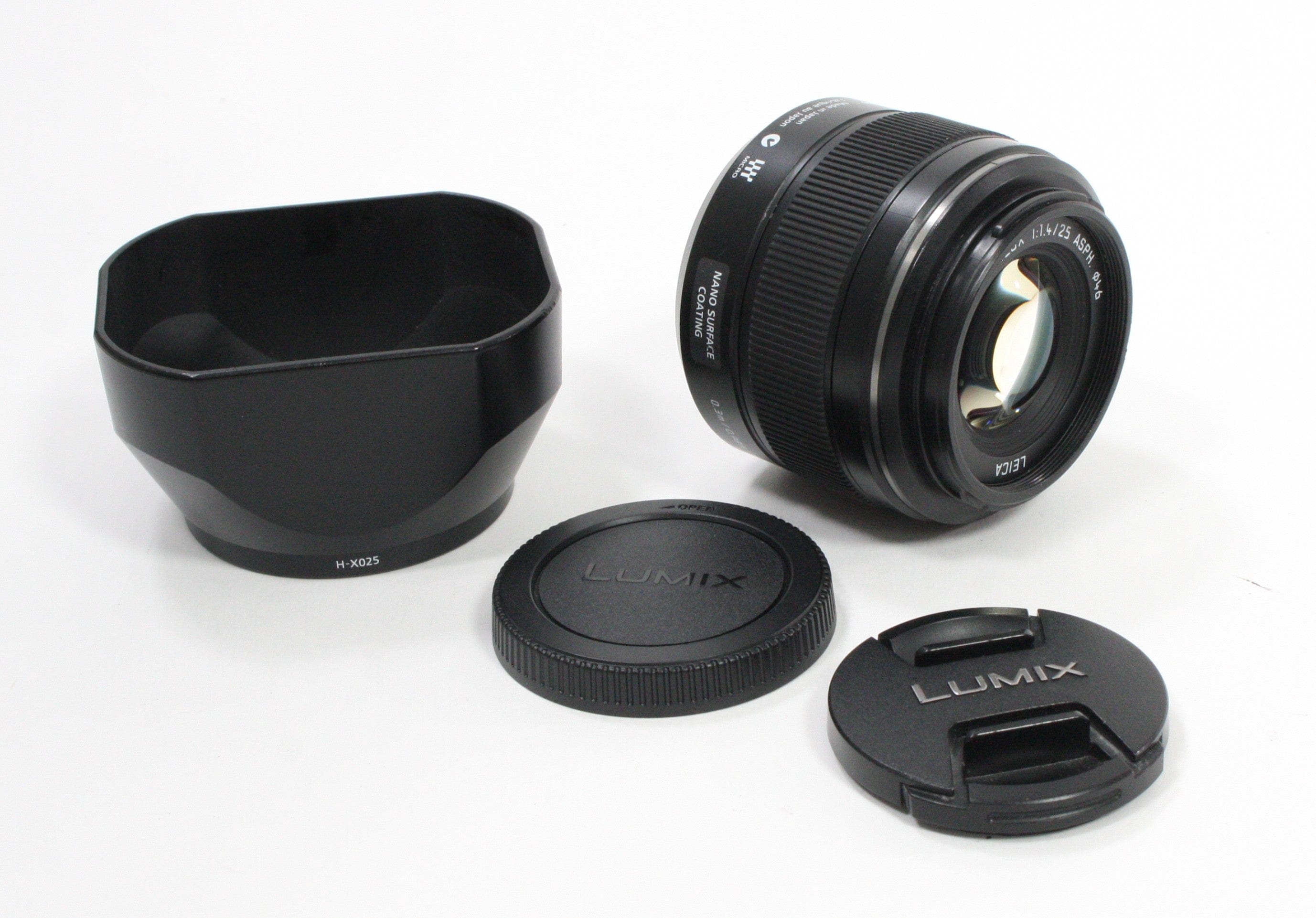 Panasonic 25mm f/1.4 for Micro 4/3 Mount Leica DG Summilux Lumix