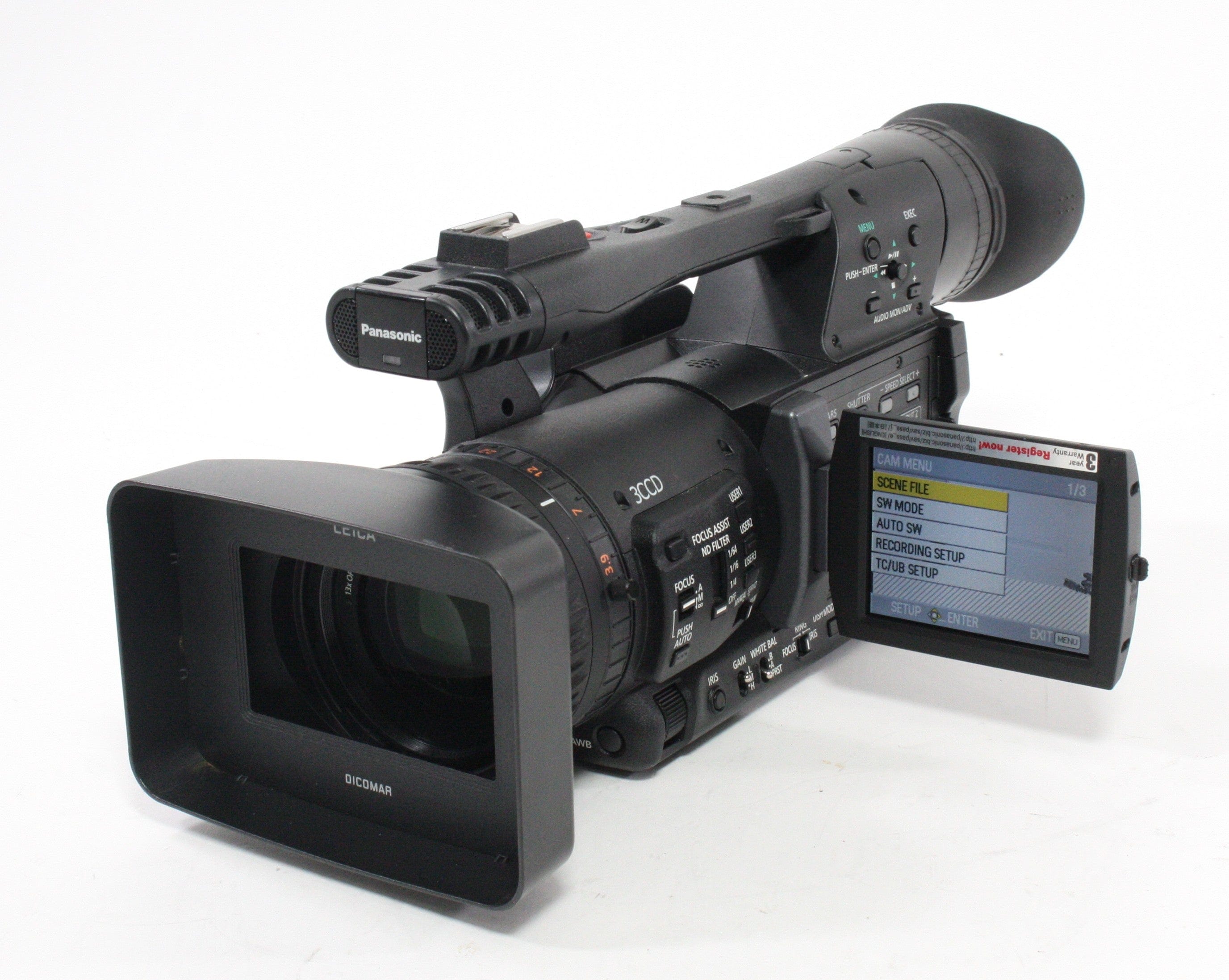 Panasonic AG-HMC150P AVCCAM HD 1080P Video Camera