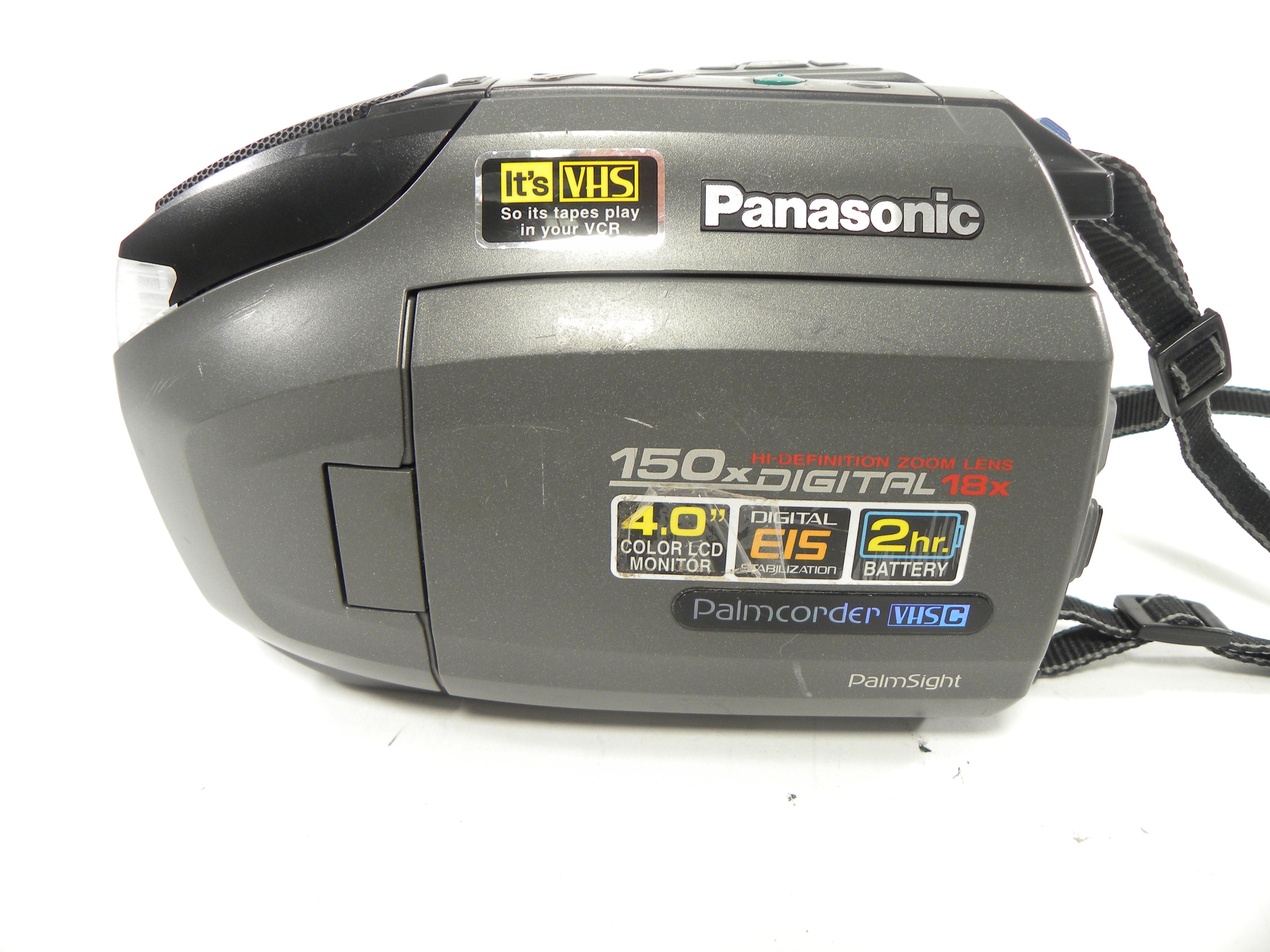 Panasonic DV-L6500 Palm Sight VHS-C Camcorder