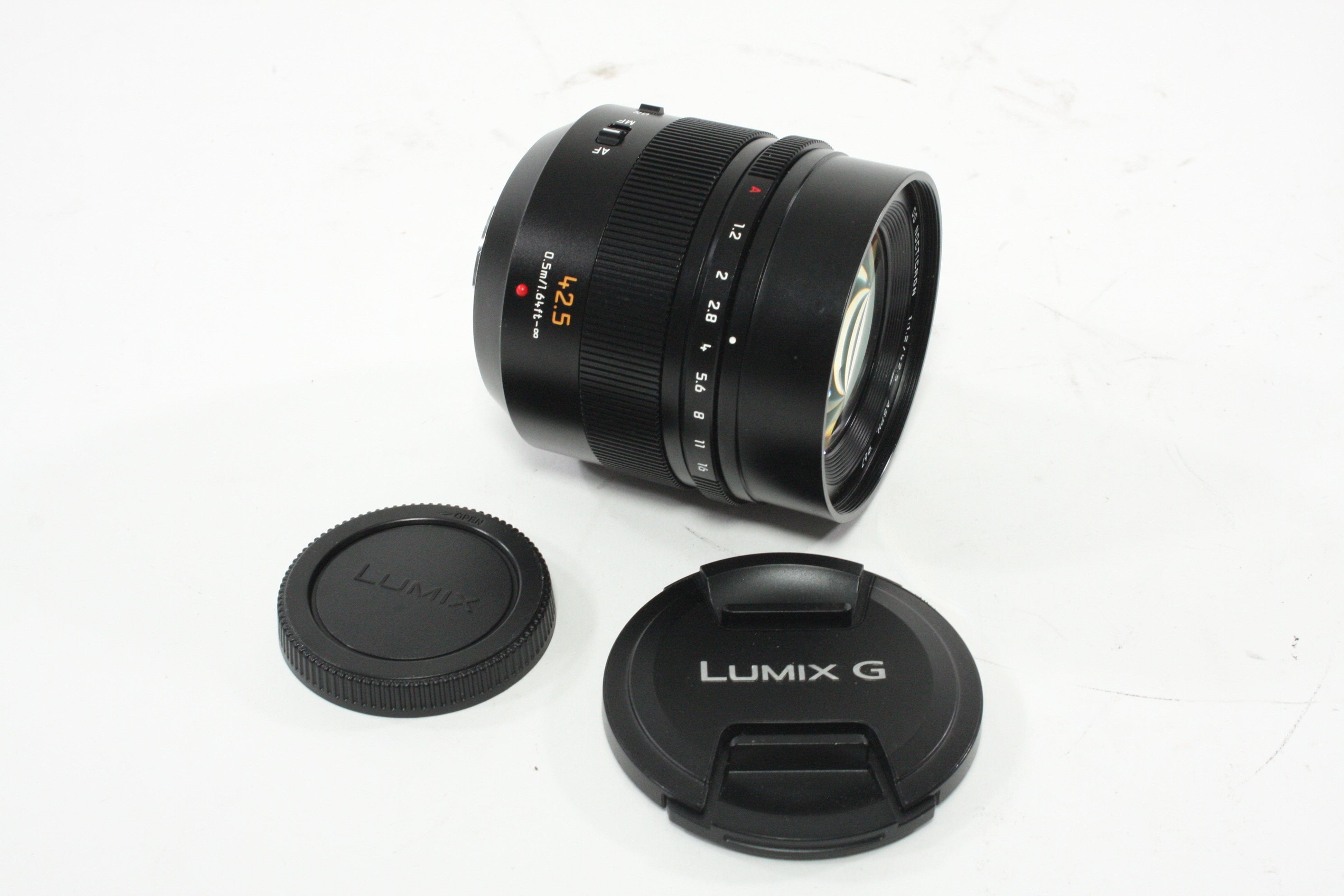 Panasonic Leica 42.5mm f/1.2 DG NOCTICRON Lens for Micro 4/3 Mount