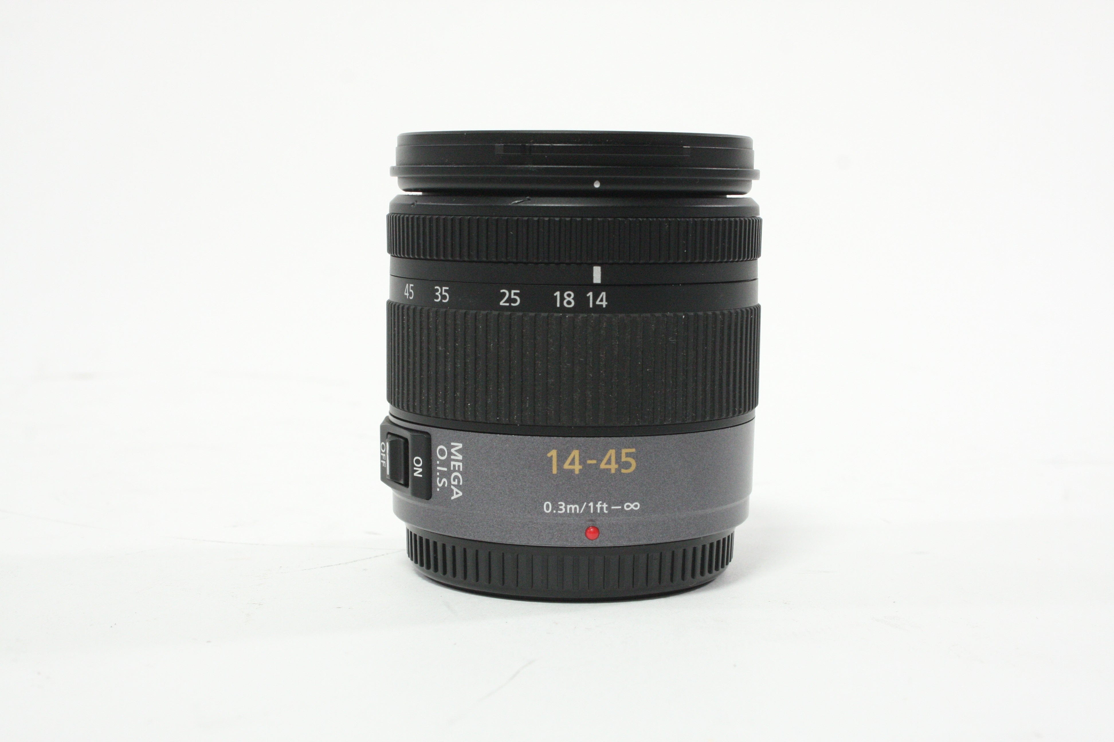 Panasonic Lumix 14-45mm f/3.5-5.6 Asph G Vario Mega O.I.S. Lens for Micro 4/3 Mount