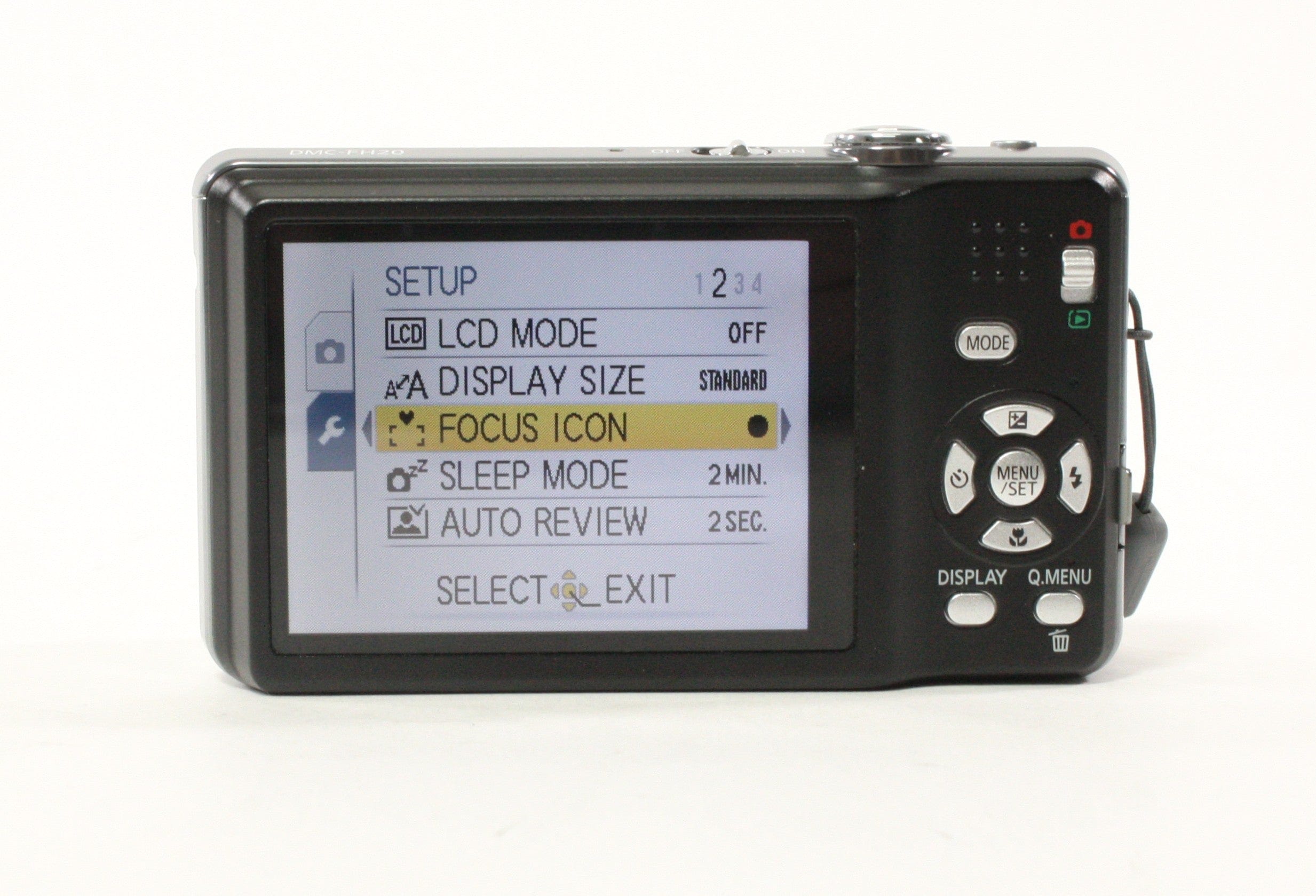 Panasonic Lumix DMC-FH20 Digital Camera 8x Zoom 14.1mp