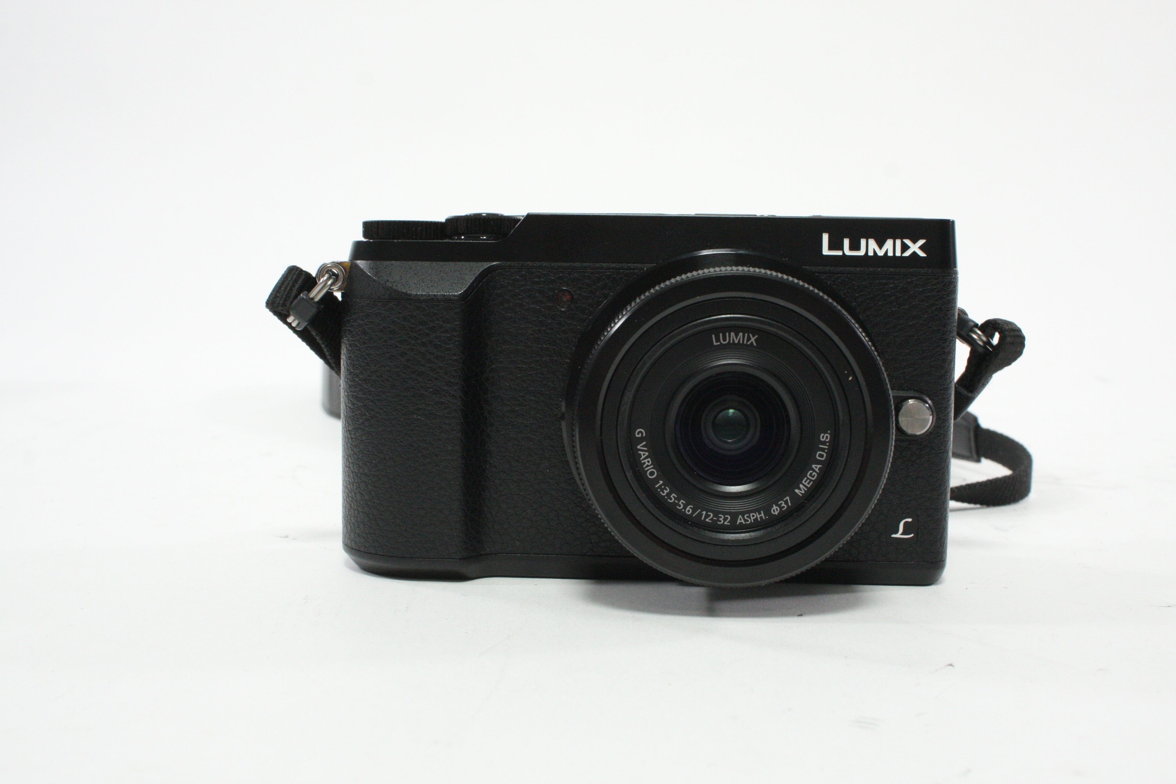 Panasonic Lumix DMC-GX85K Mirrorless Camera w/ 12-32mm f/3.5-5.6 G Vario Asph Mega OIS Micro 4/3 Lens, with a Shutter Count of 2,805.