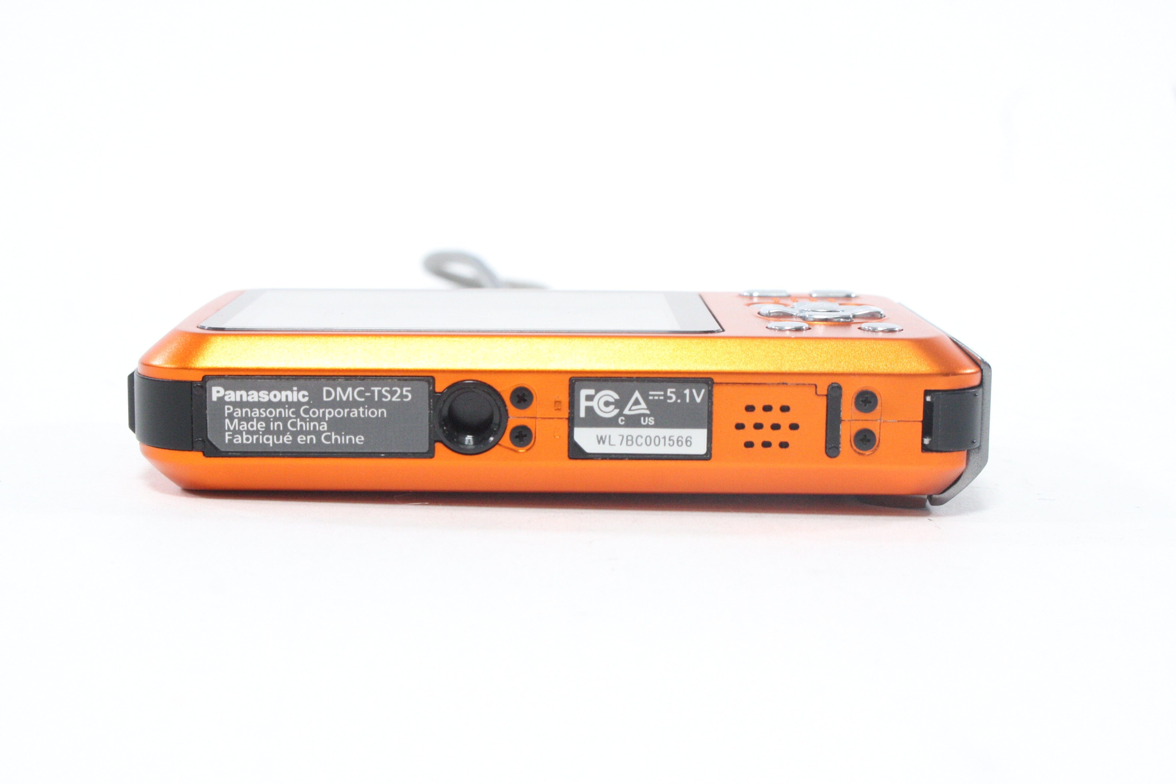 Panasonic Lumix DMC-TS25 Waterproof Digital Camera 8x Zoom 16.1mp  (Orange)