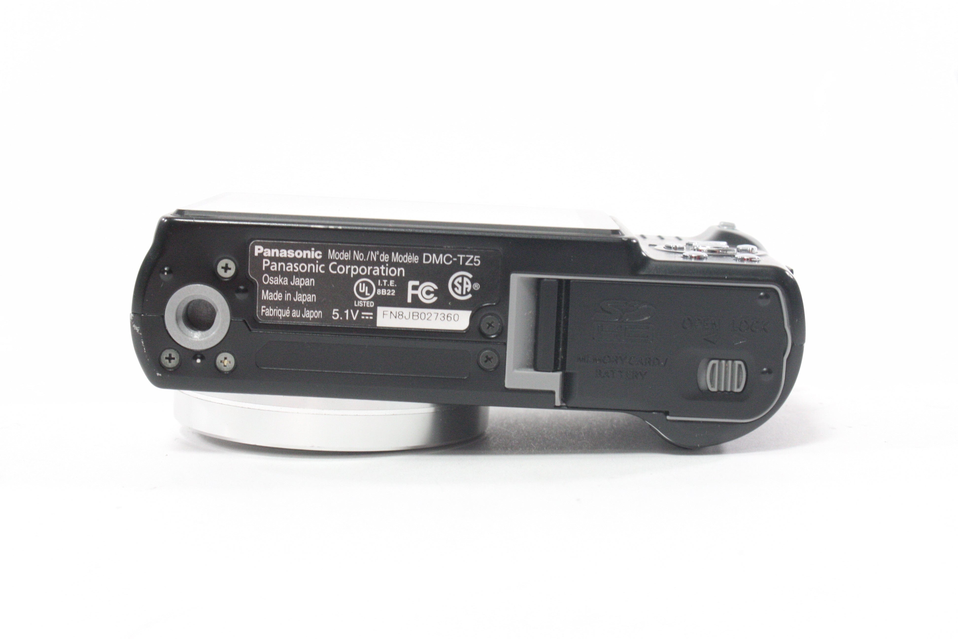Panasonic Lumix DMC-TZ5 with 10x Zoom 9.1mp with Case