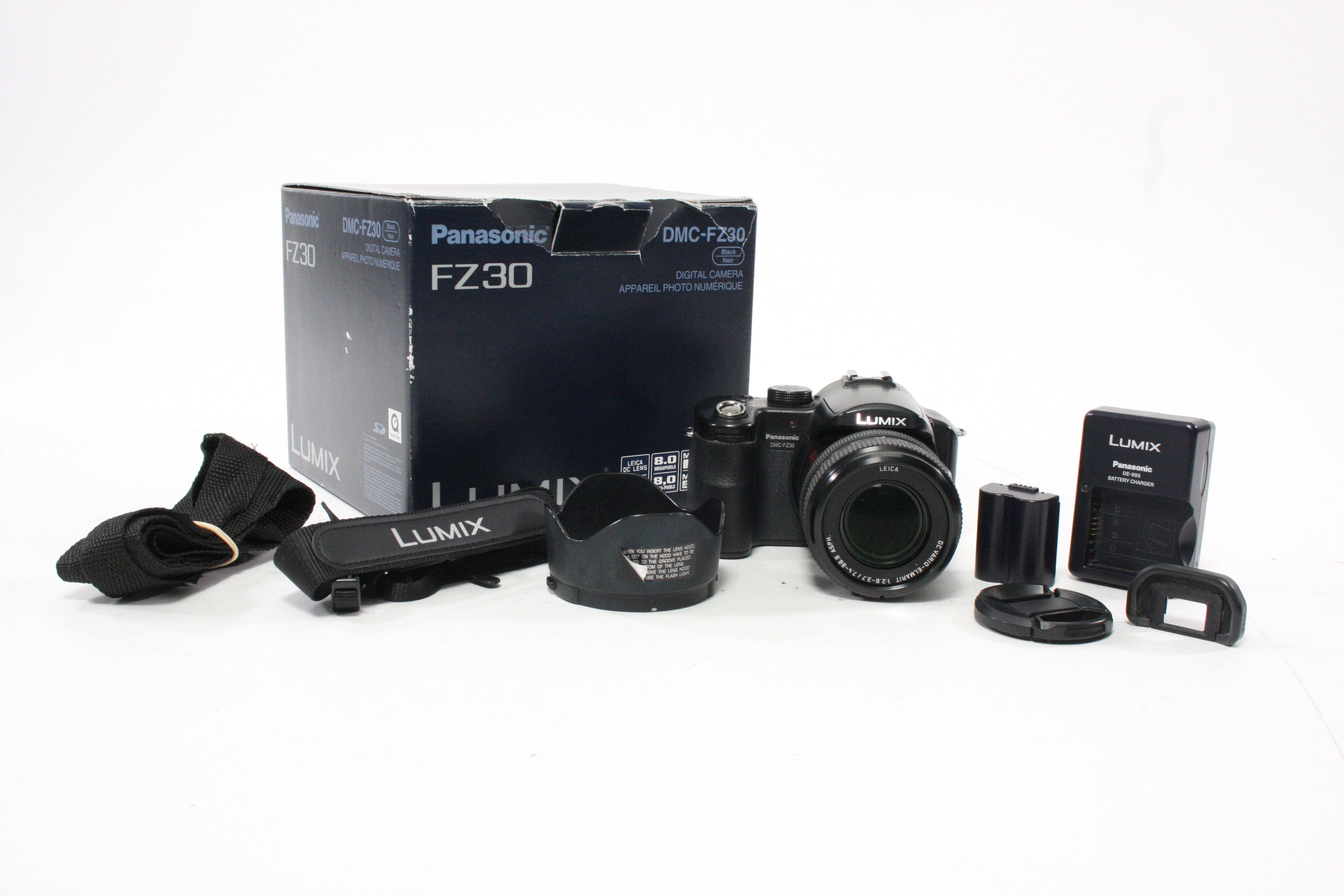 Panasonic Lumix FZ30 Digital Camera 12x Zoom 8.0mp