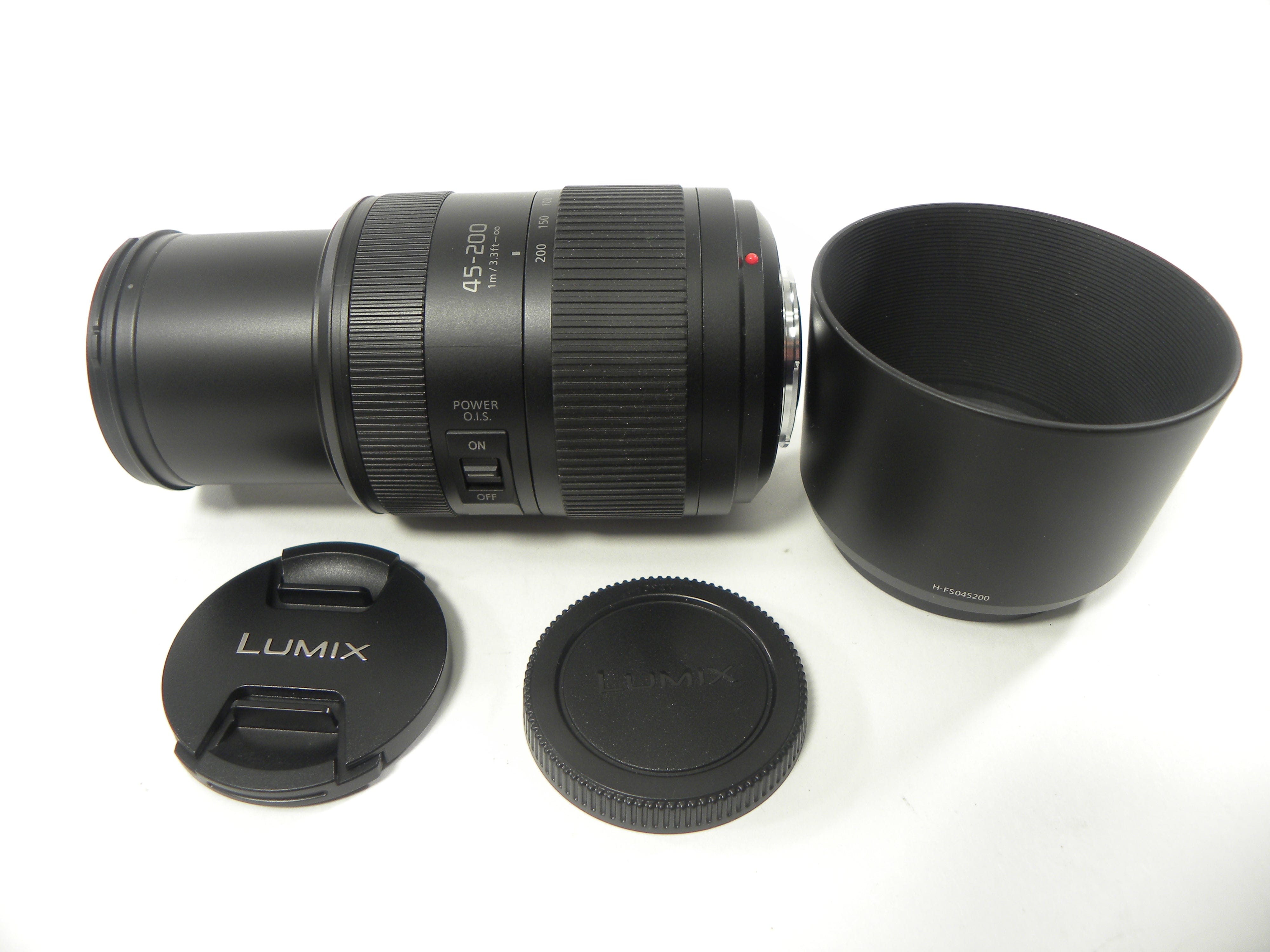 Panasonic Lumix Vario 45-200mm f4.0-5.6  Power O.I.S. Mirco 4/3 Mount