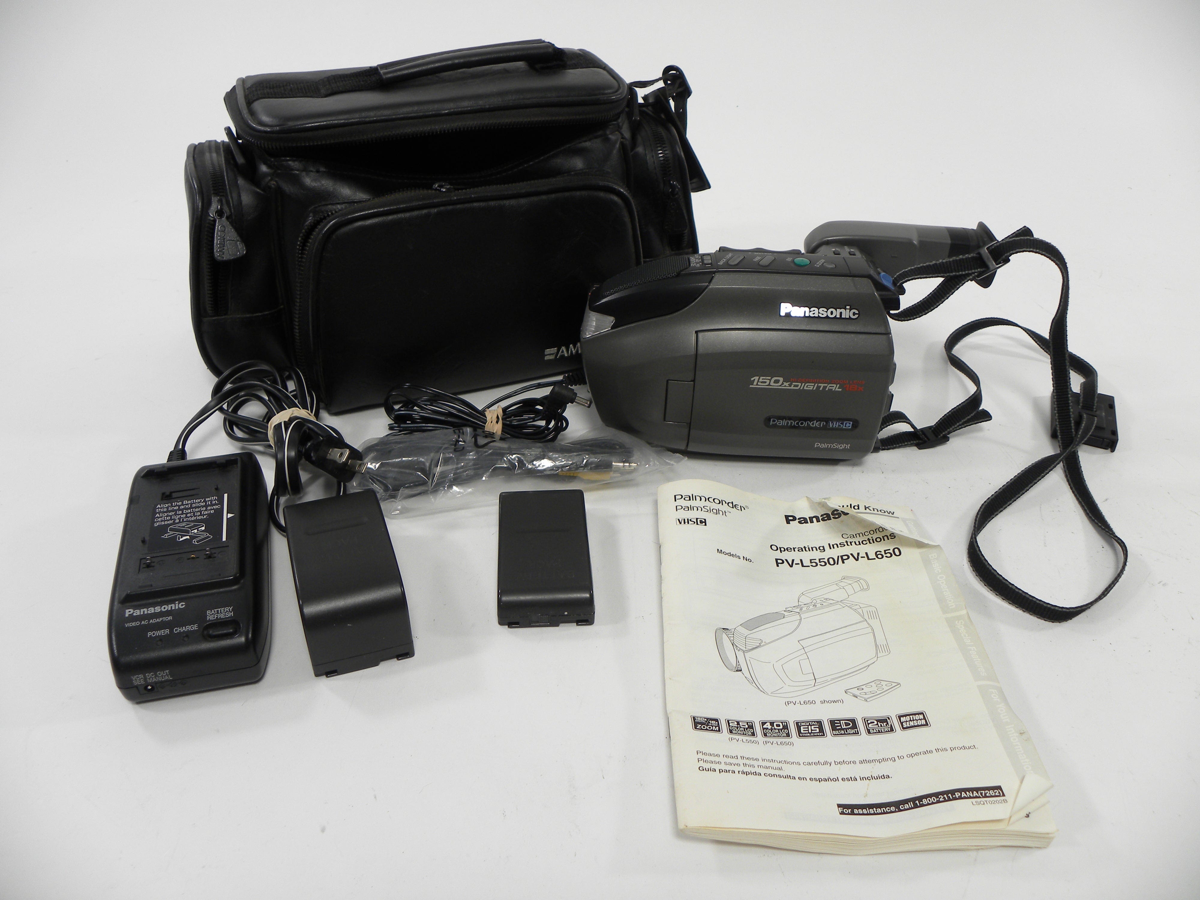 Panasonic PV-L650D VHS-C Camcorder