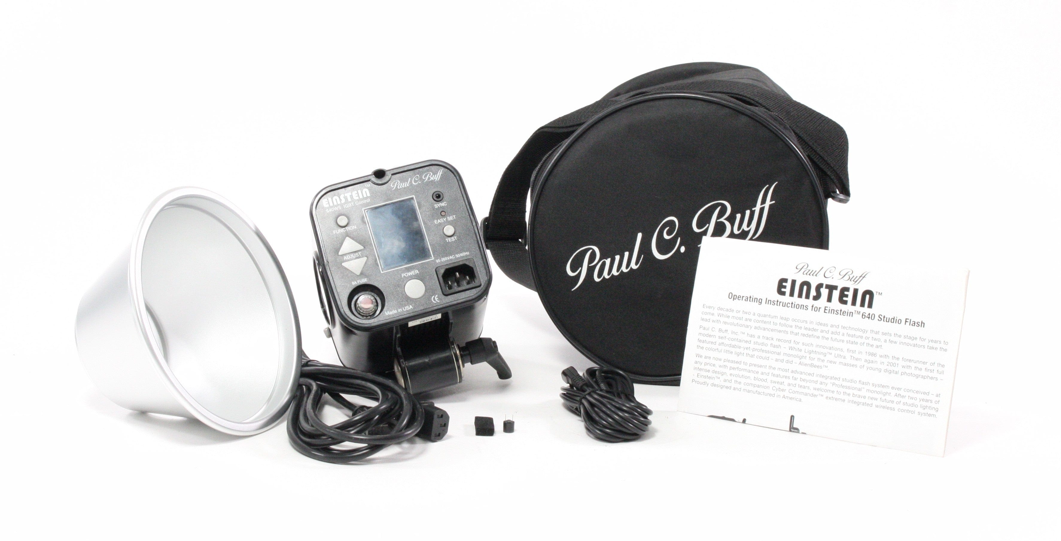 Paul C Buff Einstein 640 WS Strobe Flash