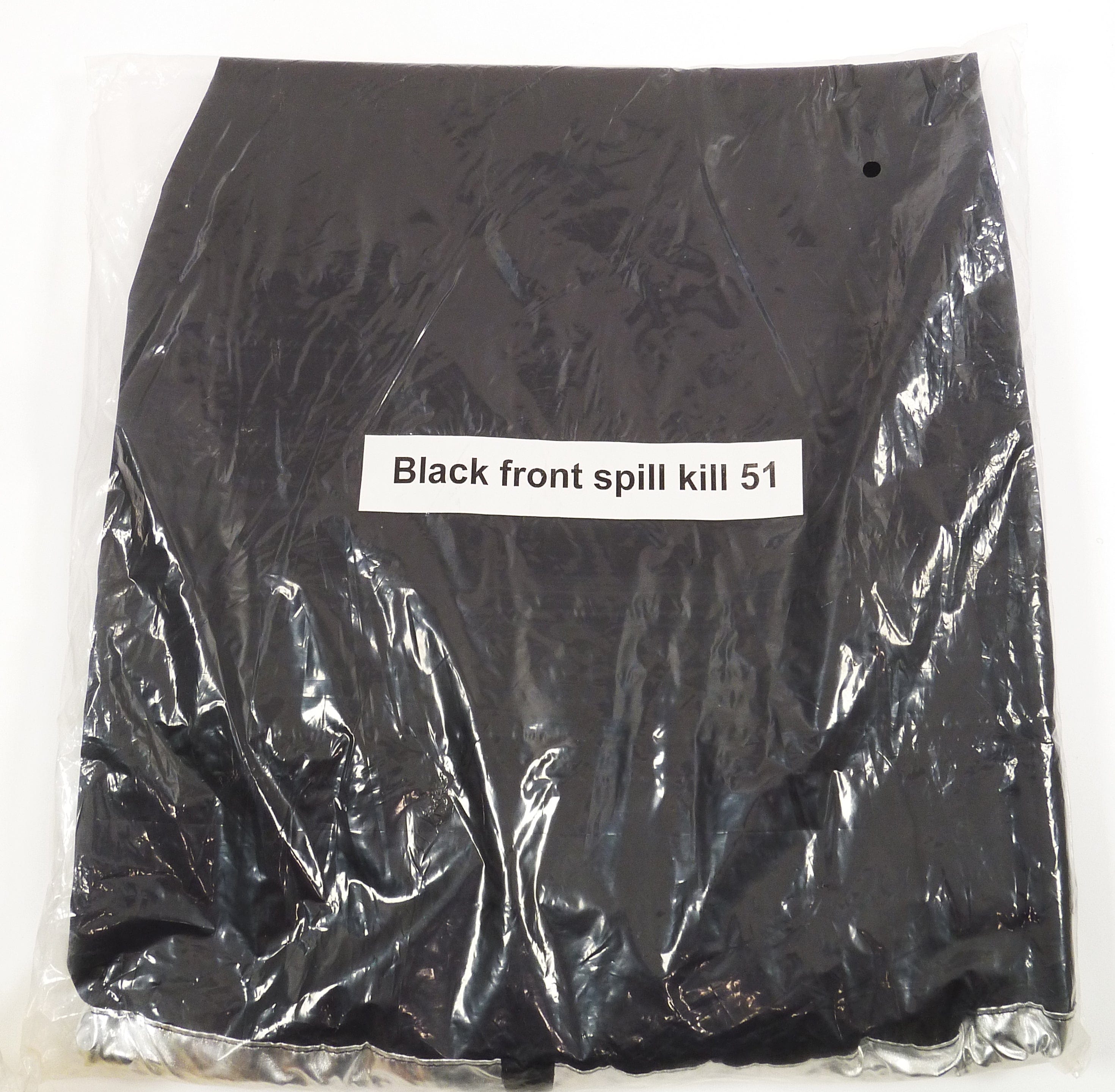 Paul C. Buff PLM 51 Bright Silver Umbrella with diffusion fabric , Strobe holder and Black Spill