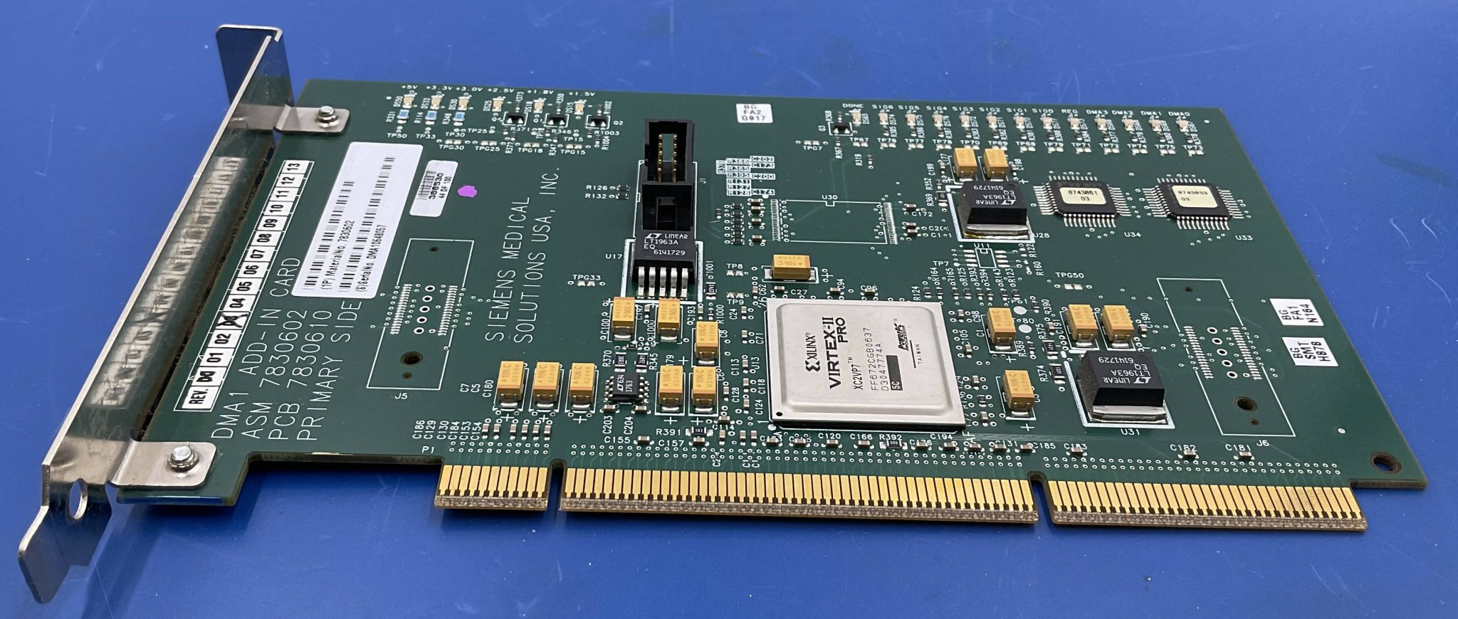 Siemens 7830602 - PCA PCI DMA1 Add-In Card BSR Board Front View | Alo Tech Solutions