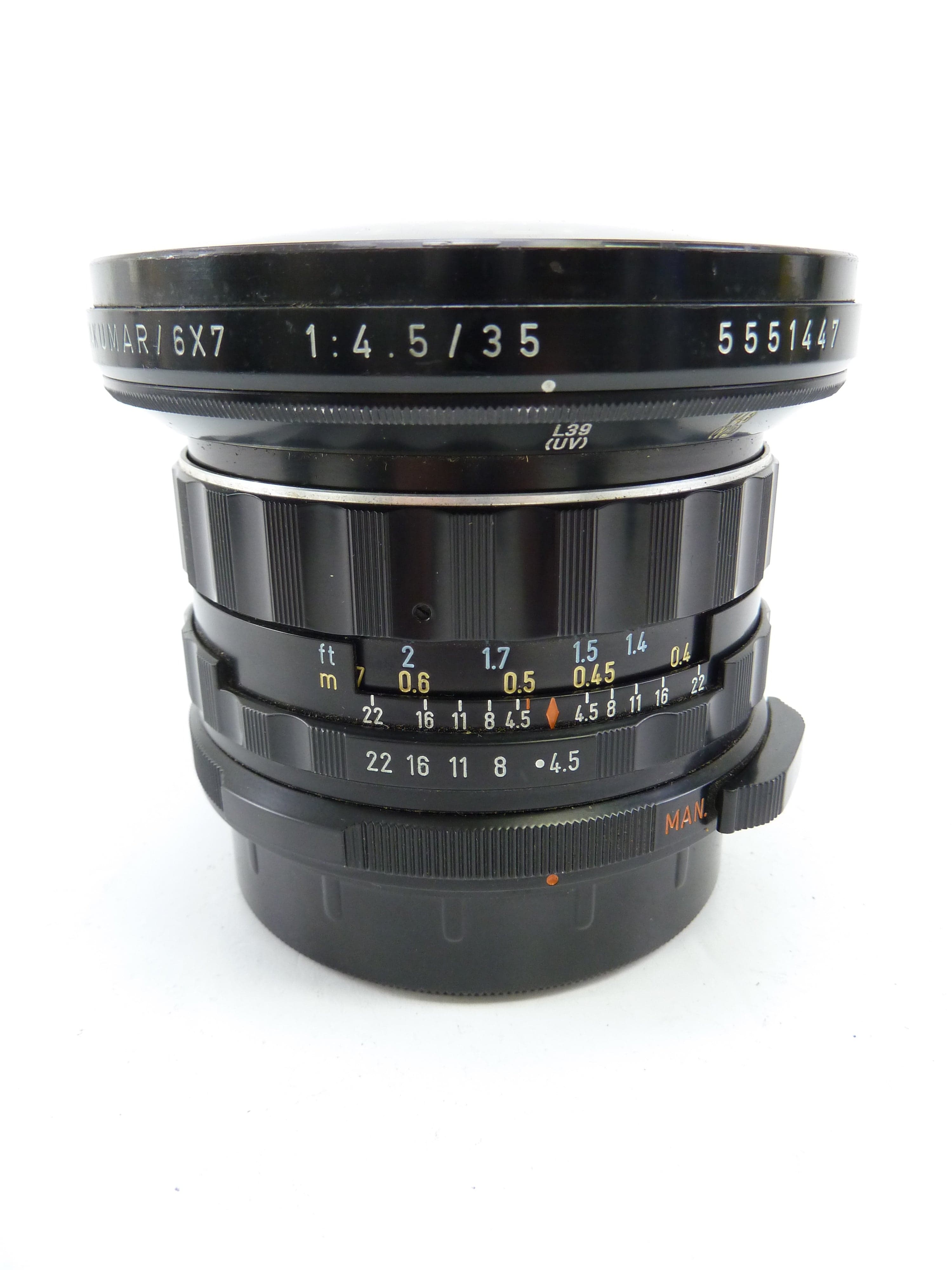 Pentax 6X7 Super Multicoate Fish-Eye Takumar 35MM F4.5 Lens