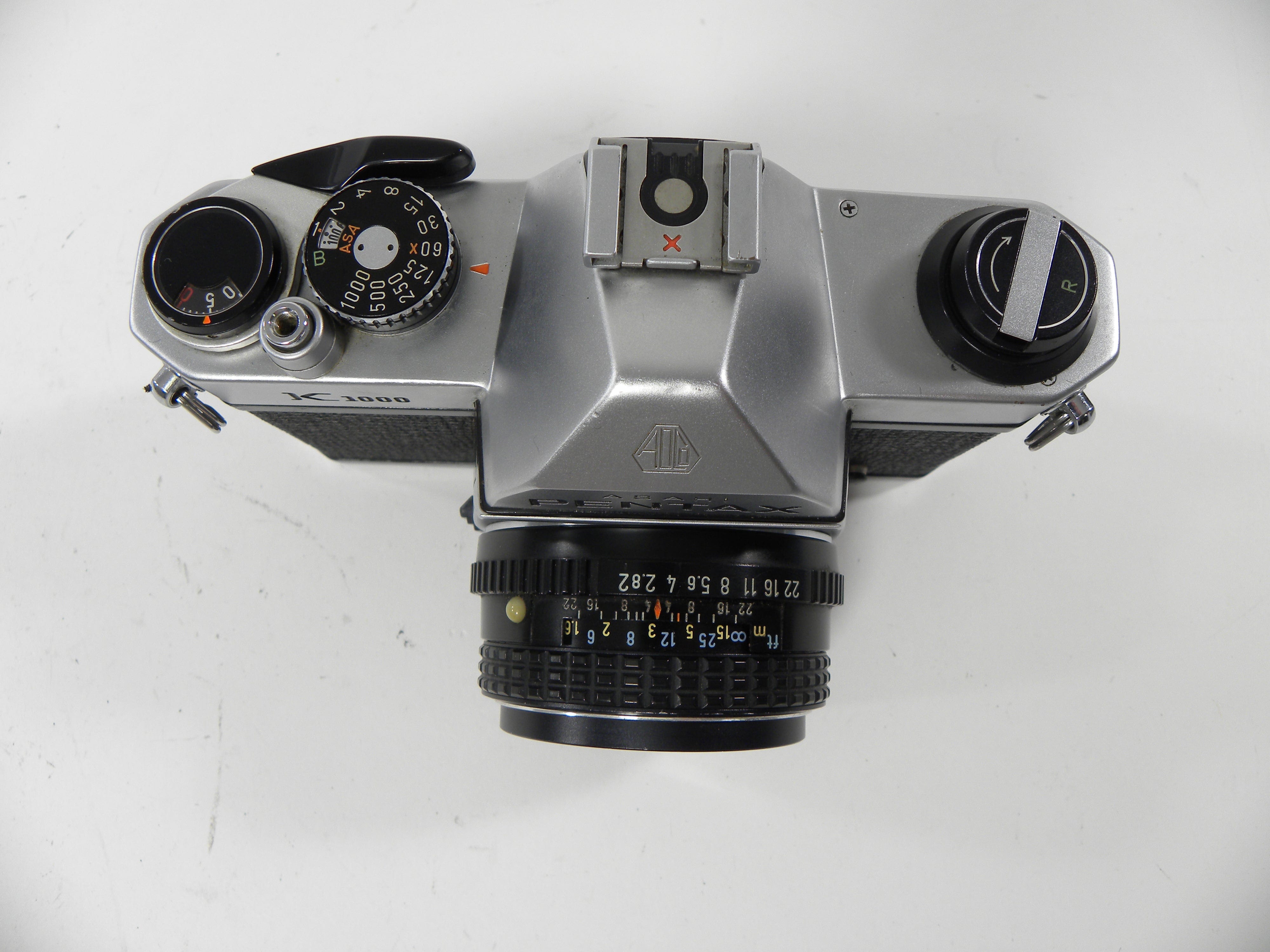 Pentax K-1000 35mm SLR Camera with a SMC Pentax-M 50mm f2