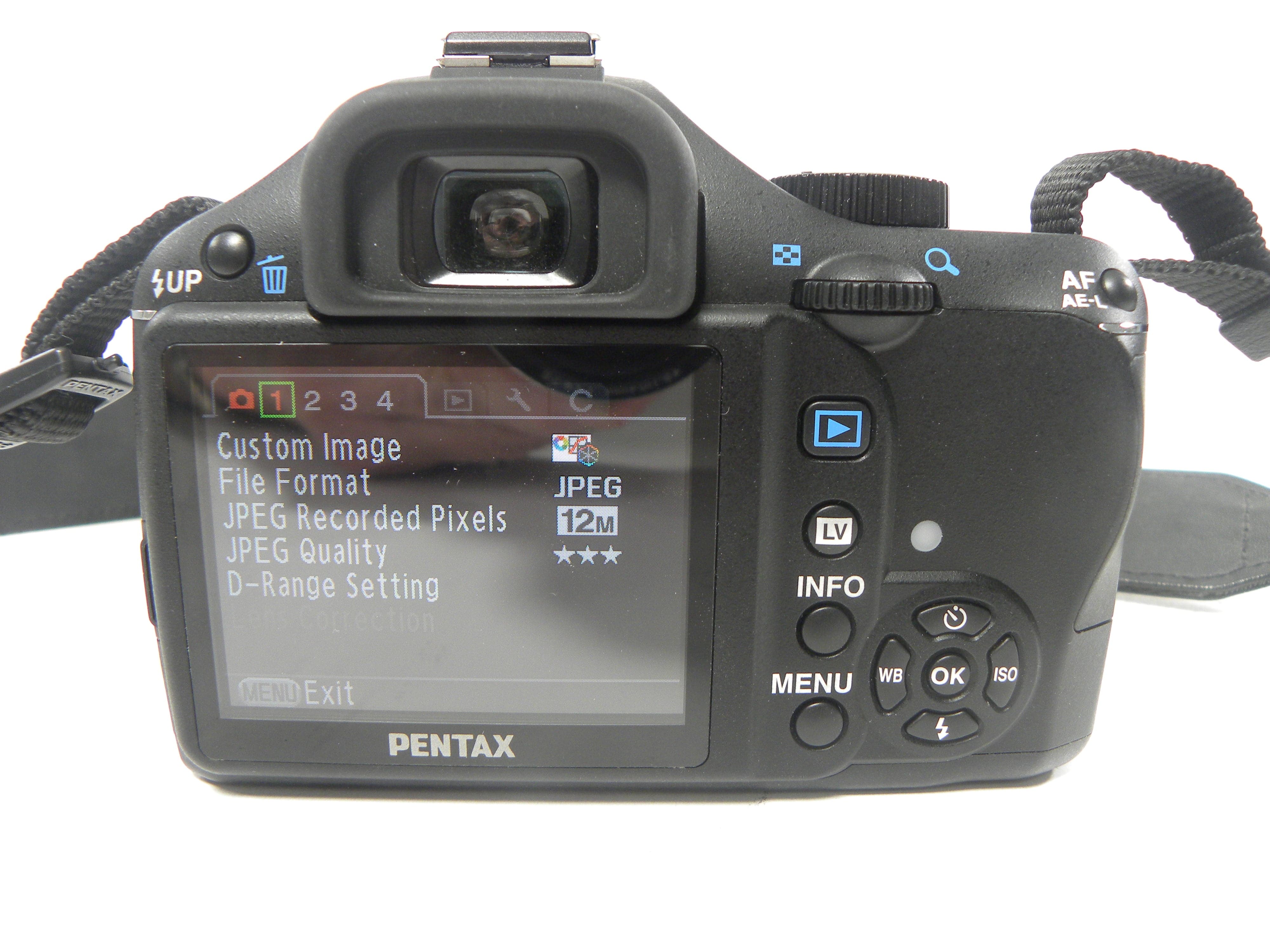 Pentax K-X 12.4mp Digital SLR body only
