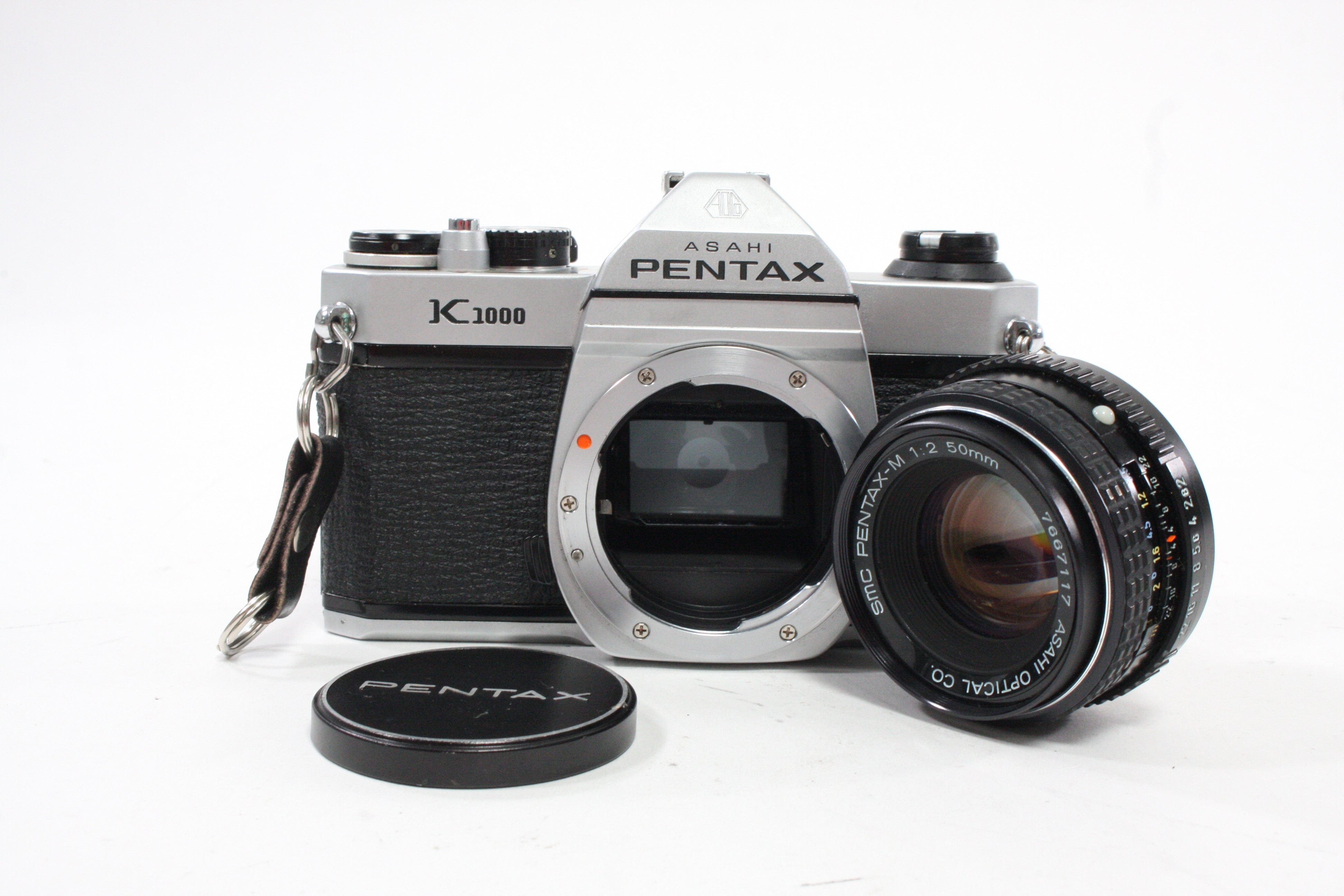 Pentax K1000 35mm SLR Camera with 50mm f/2 Lens