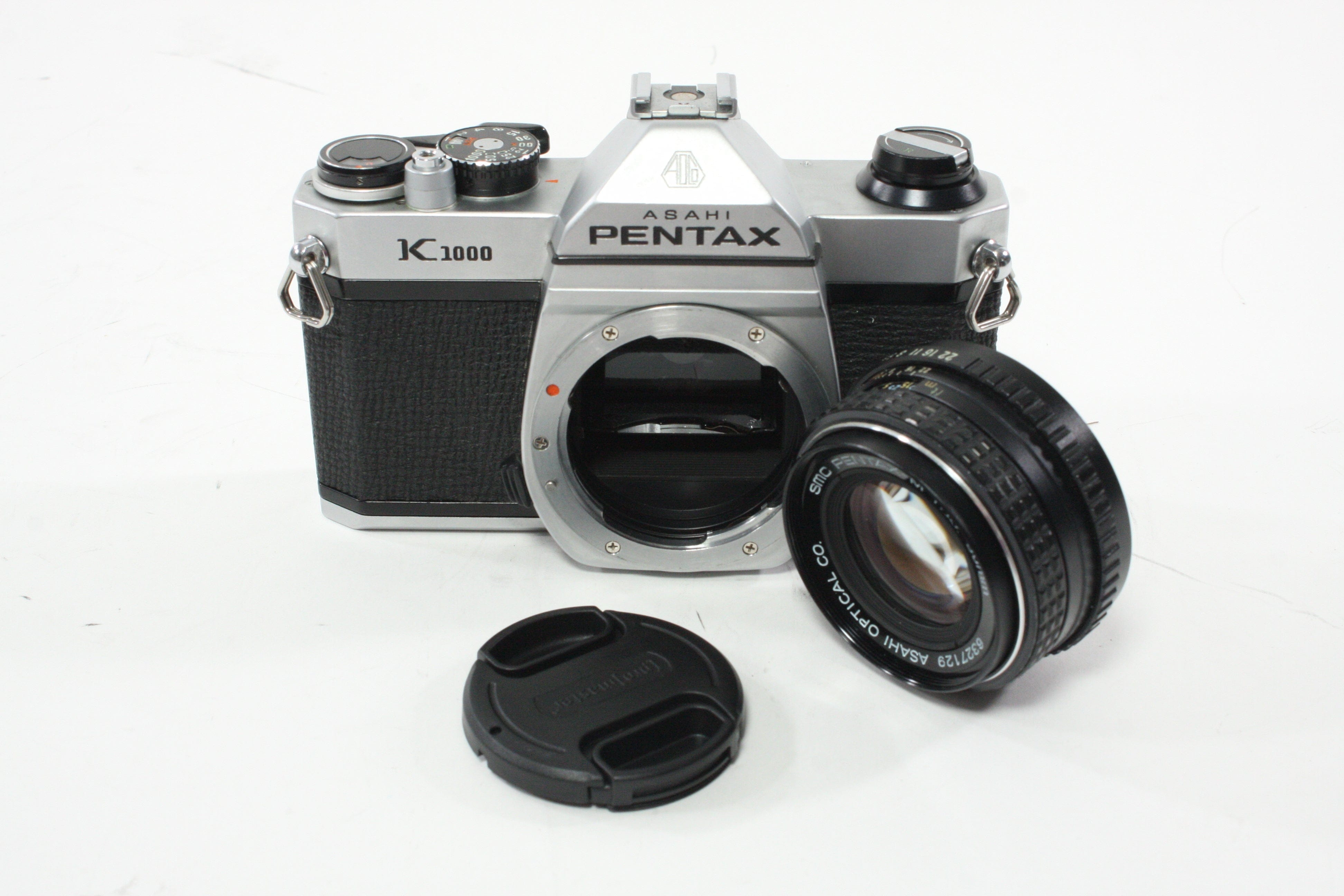 Pentax K1000 35mm SLR Camera with Pentax-M 50mm f/1.7 SMC Lens