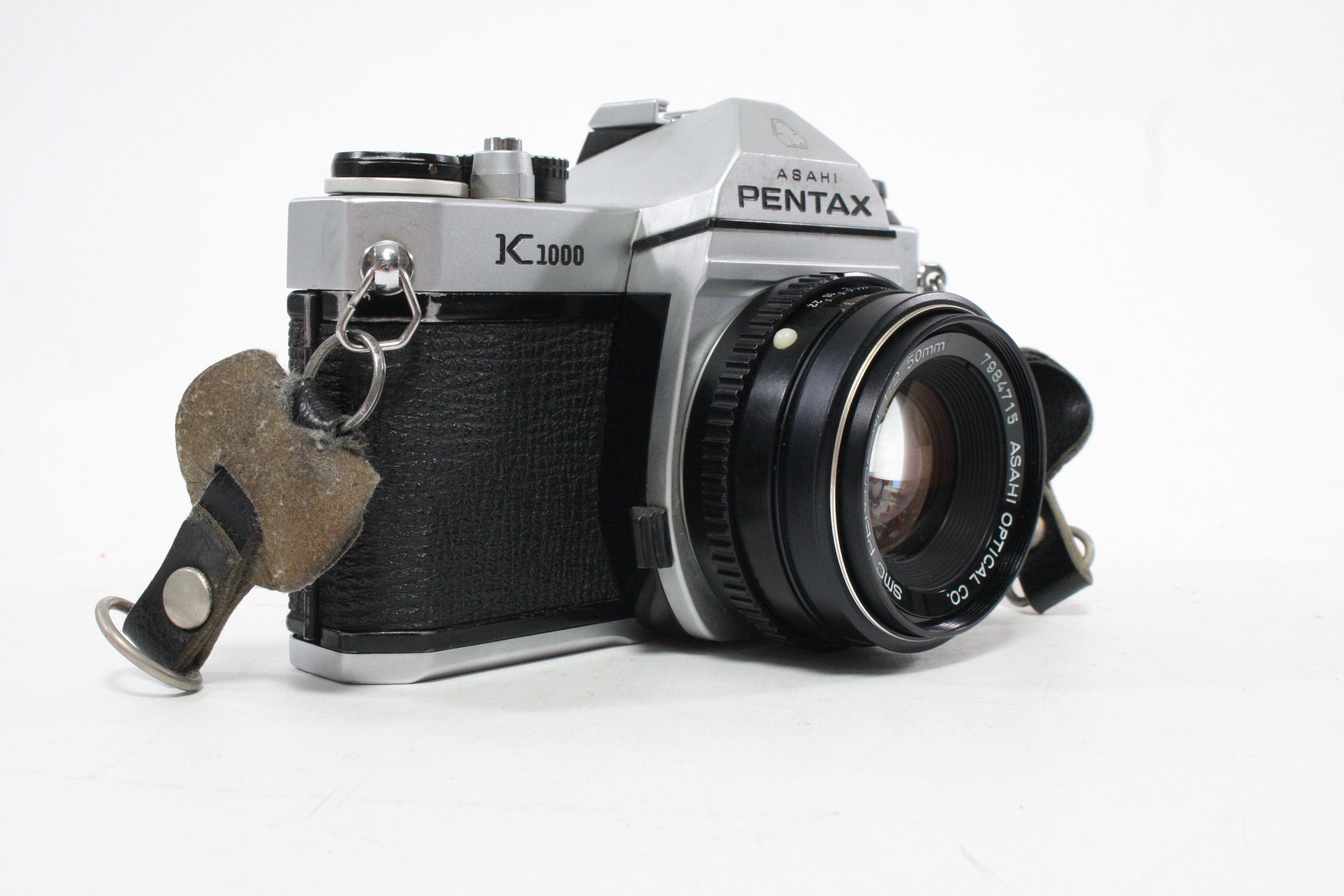 Pentax K1000 35mm SLR Camera with Pentax M 50mm f/2 Lens