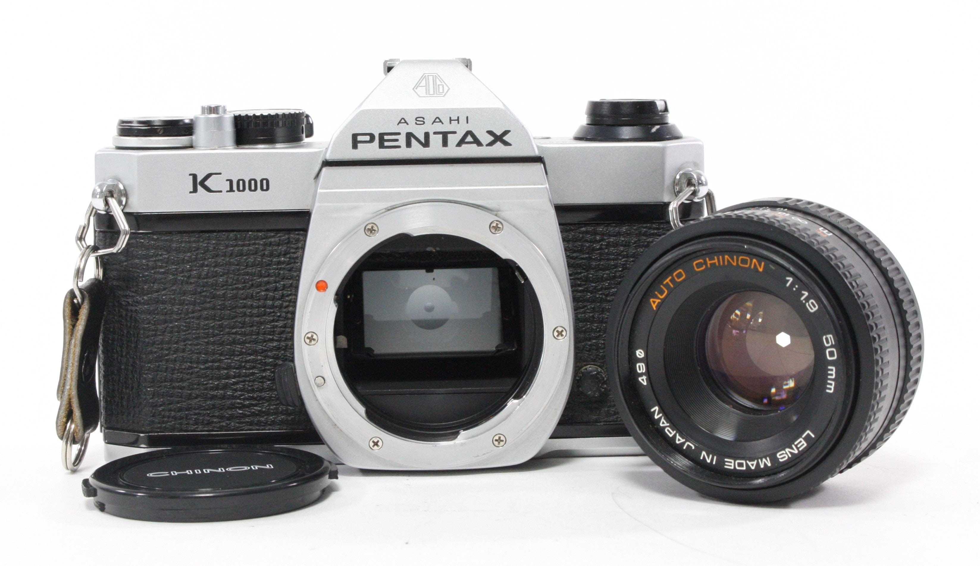 Pentax K1000 with Chinon 50mm f/1.9 Lens