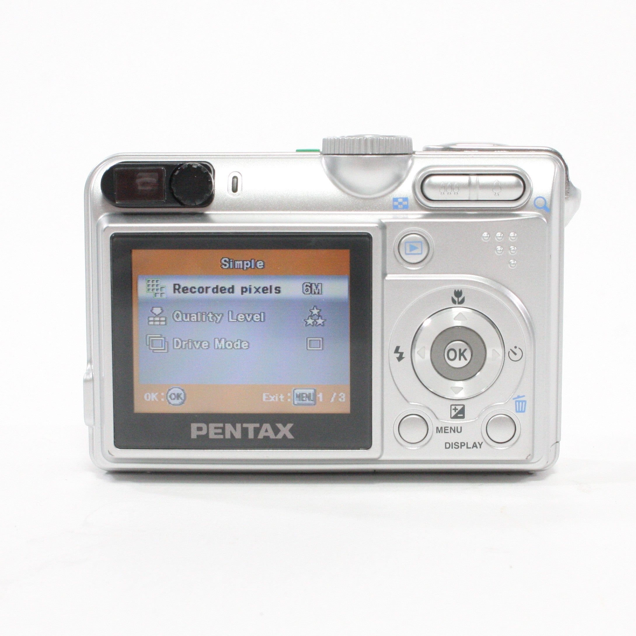 Pentax Optio 60 3x Zoom 6.0mp Point and Shoot Digital Camera