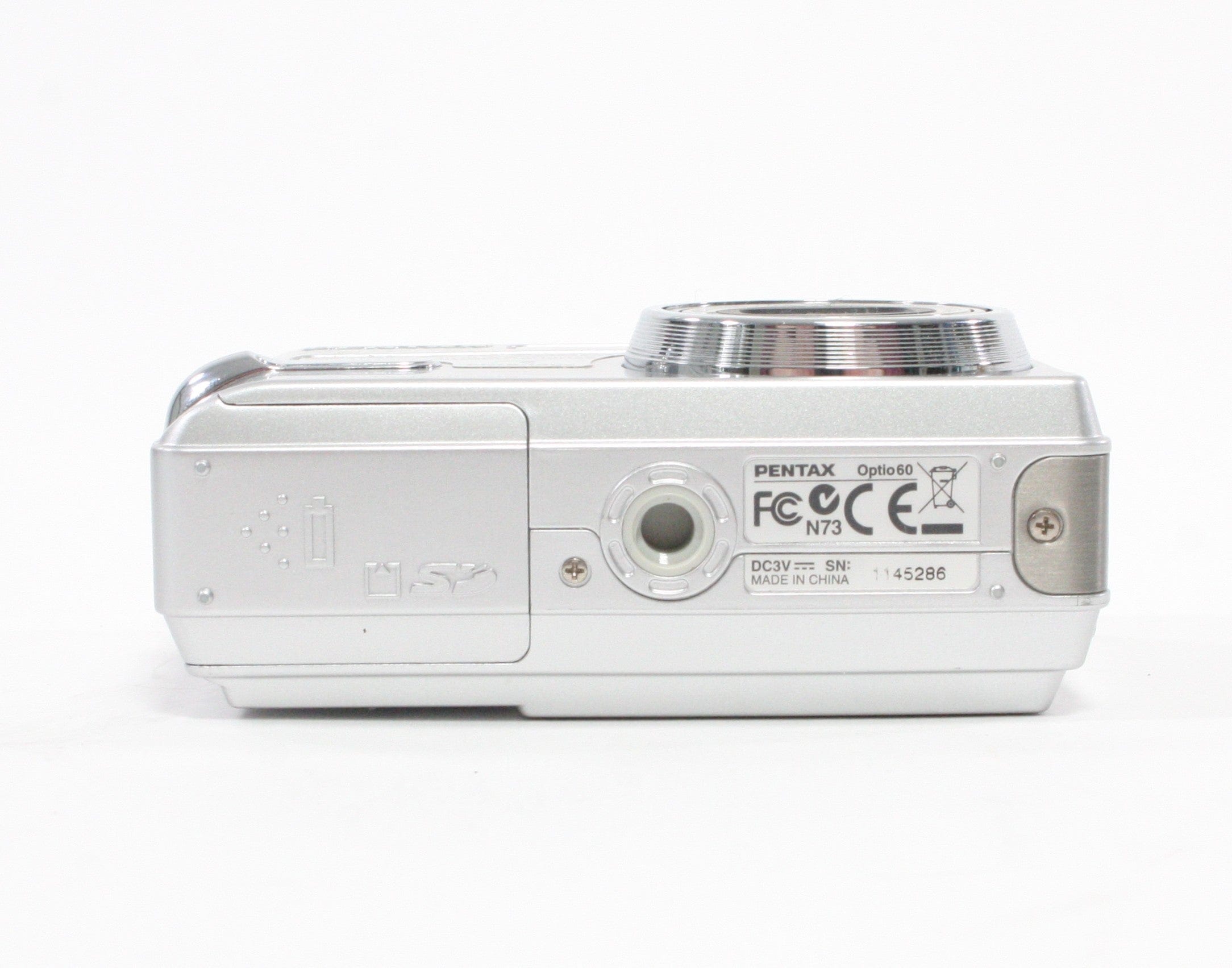 Pentax Optio 60 3x Zoom 6.0mp Point and Shoot Digital Camera