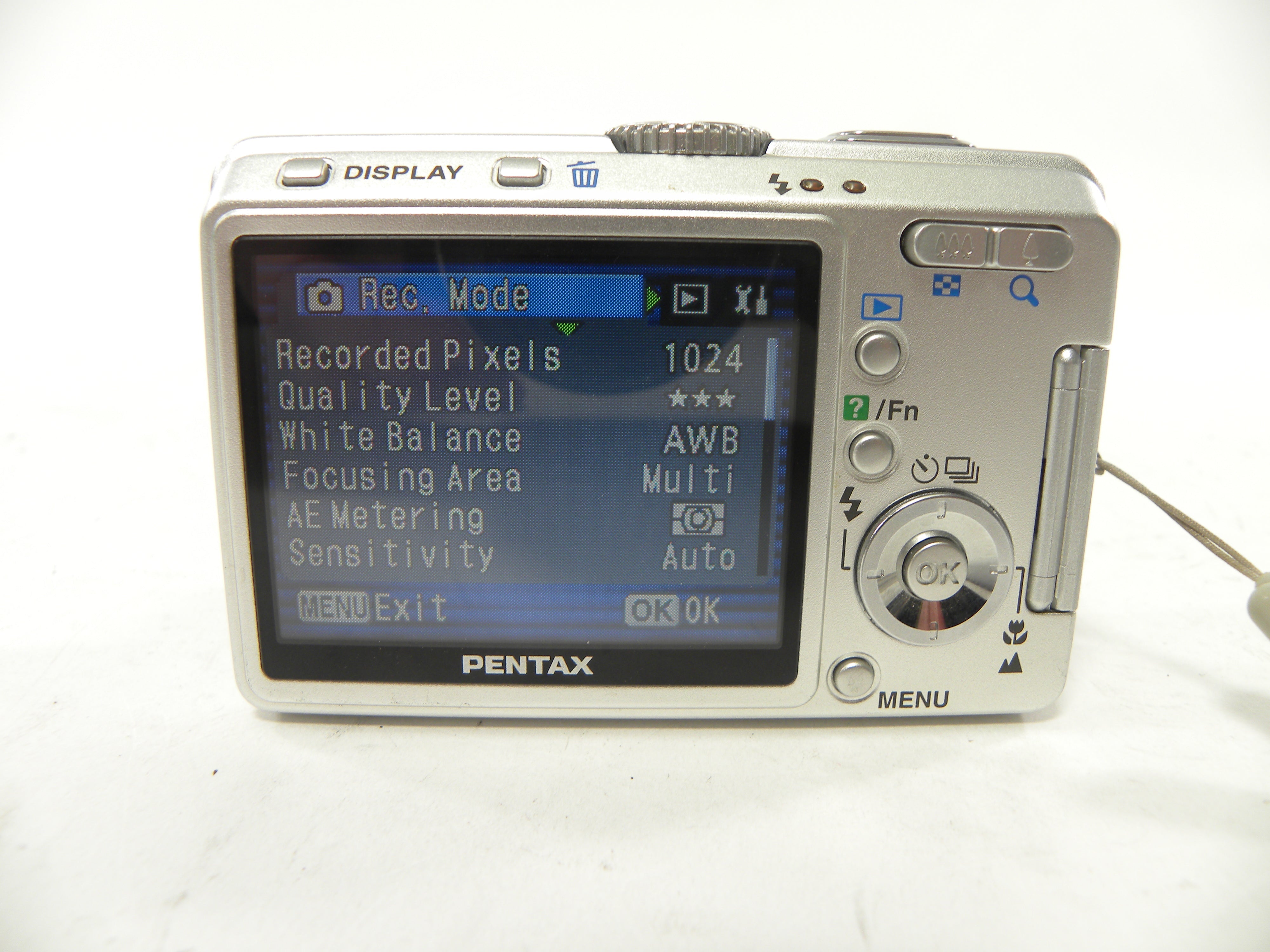 Pentax Optio S60 6.0mp Digital Camera