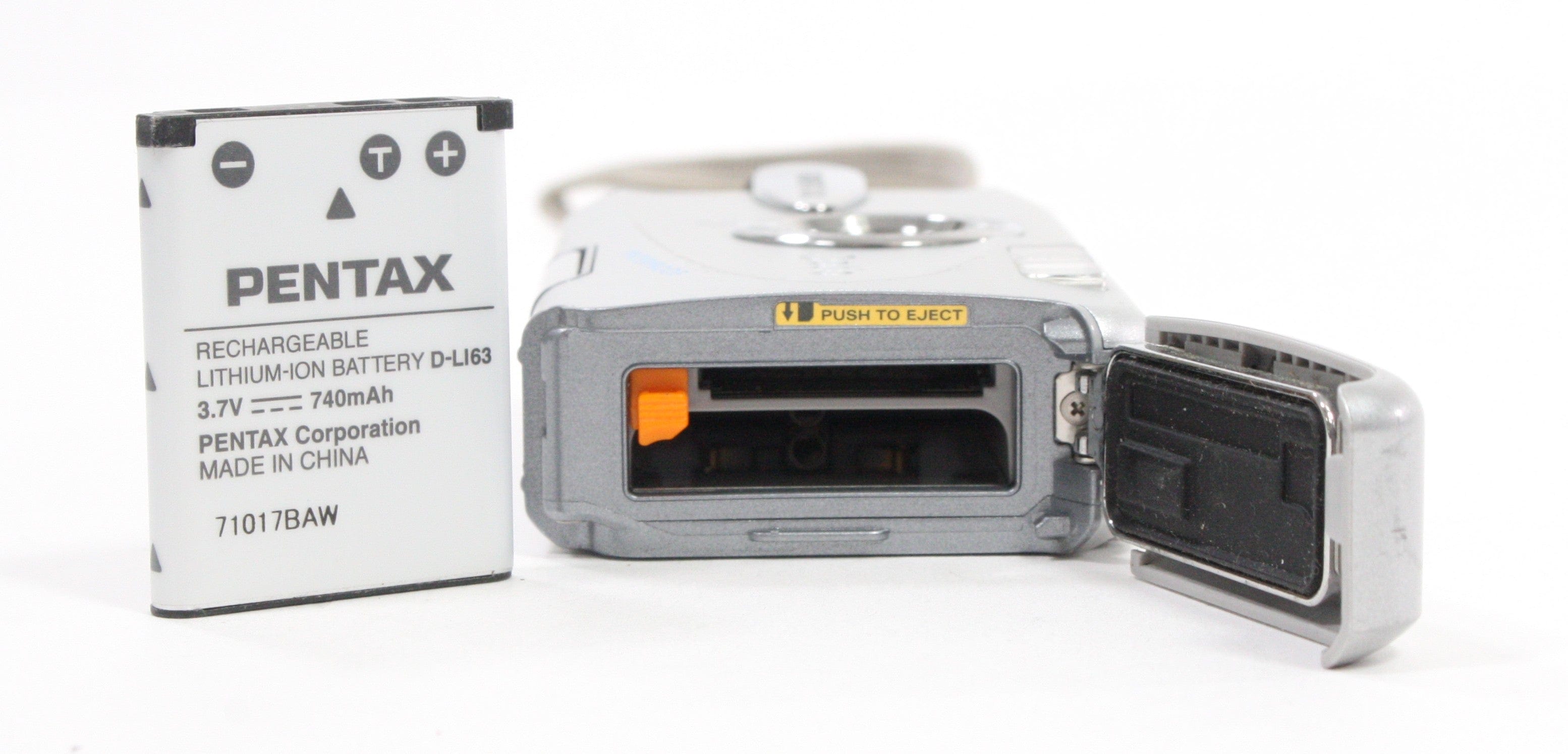 Pentax Optio W30 Waterproof Digital Camera 3x Zoom 7.1mp