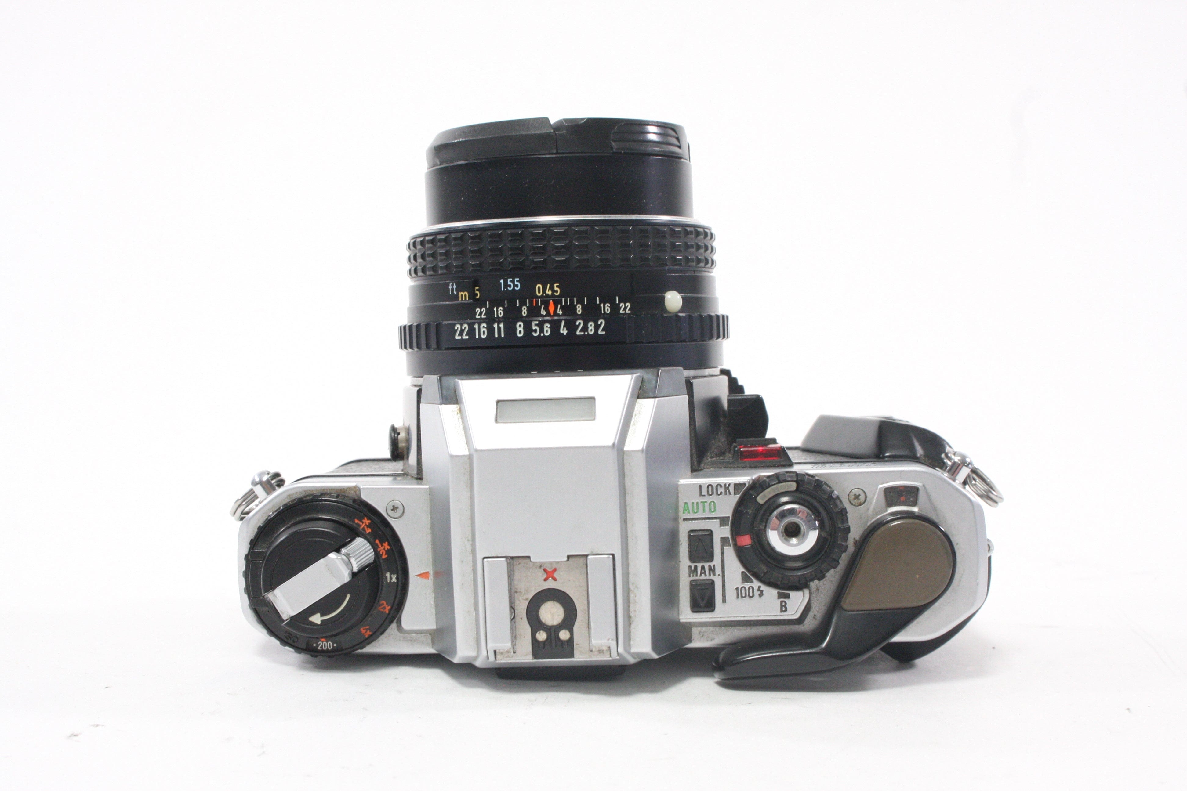 Pentax Program Plus 35mm SLR Camera with 50mm f/2 Lens