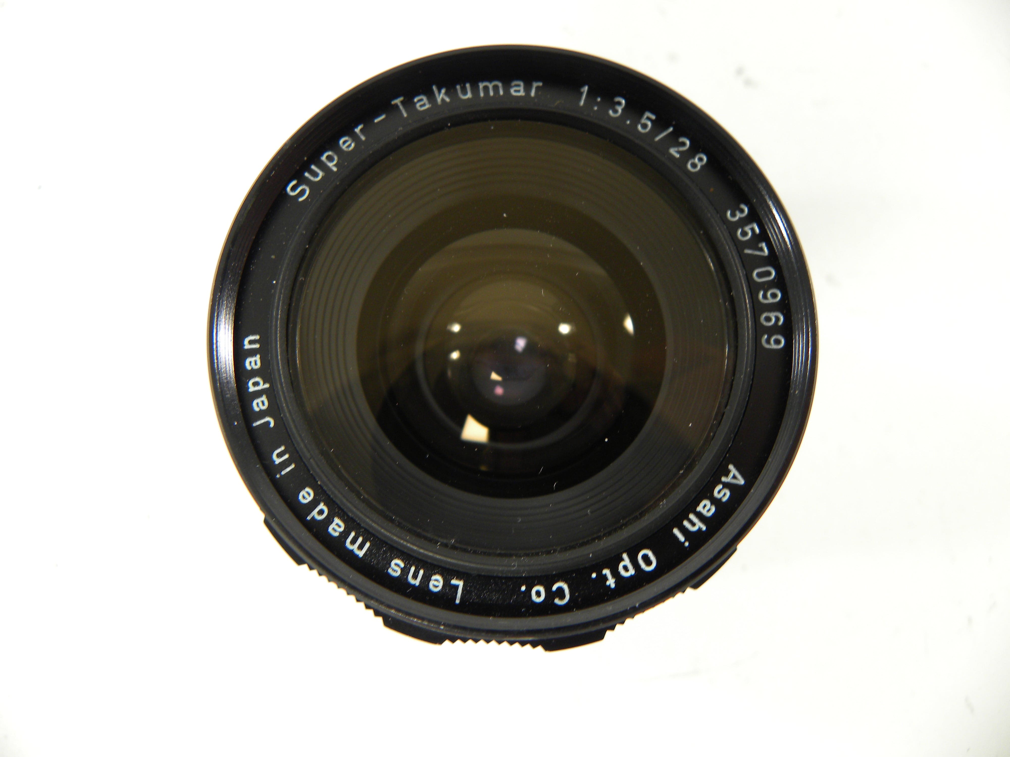 Pentax Super Takumar 28mm f3.5 M42 Mount