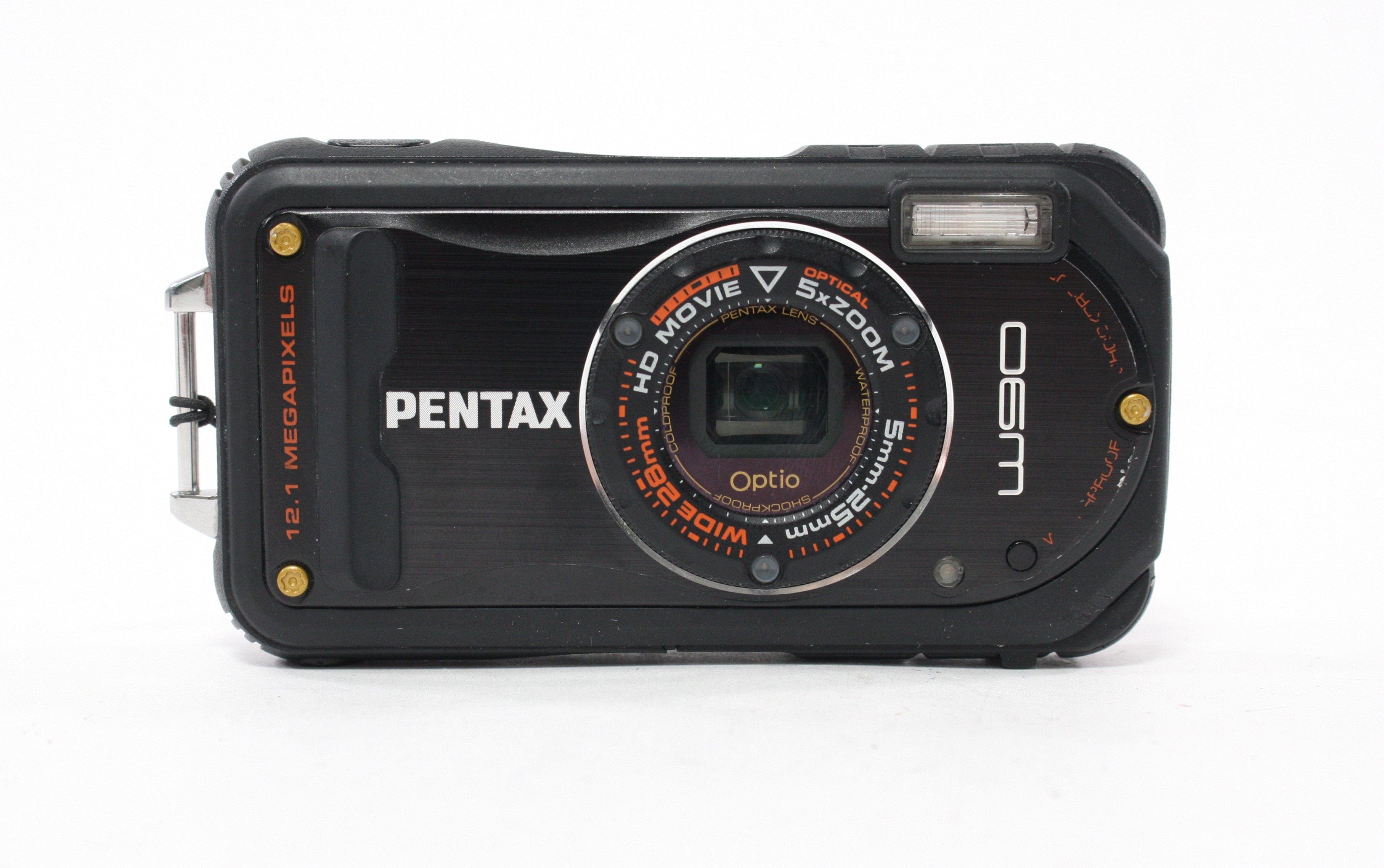 Pentax W90 Digital Point-and-Shoot Camera 5x Zoom 12.1mp