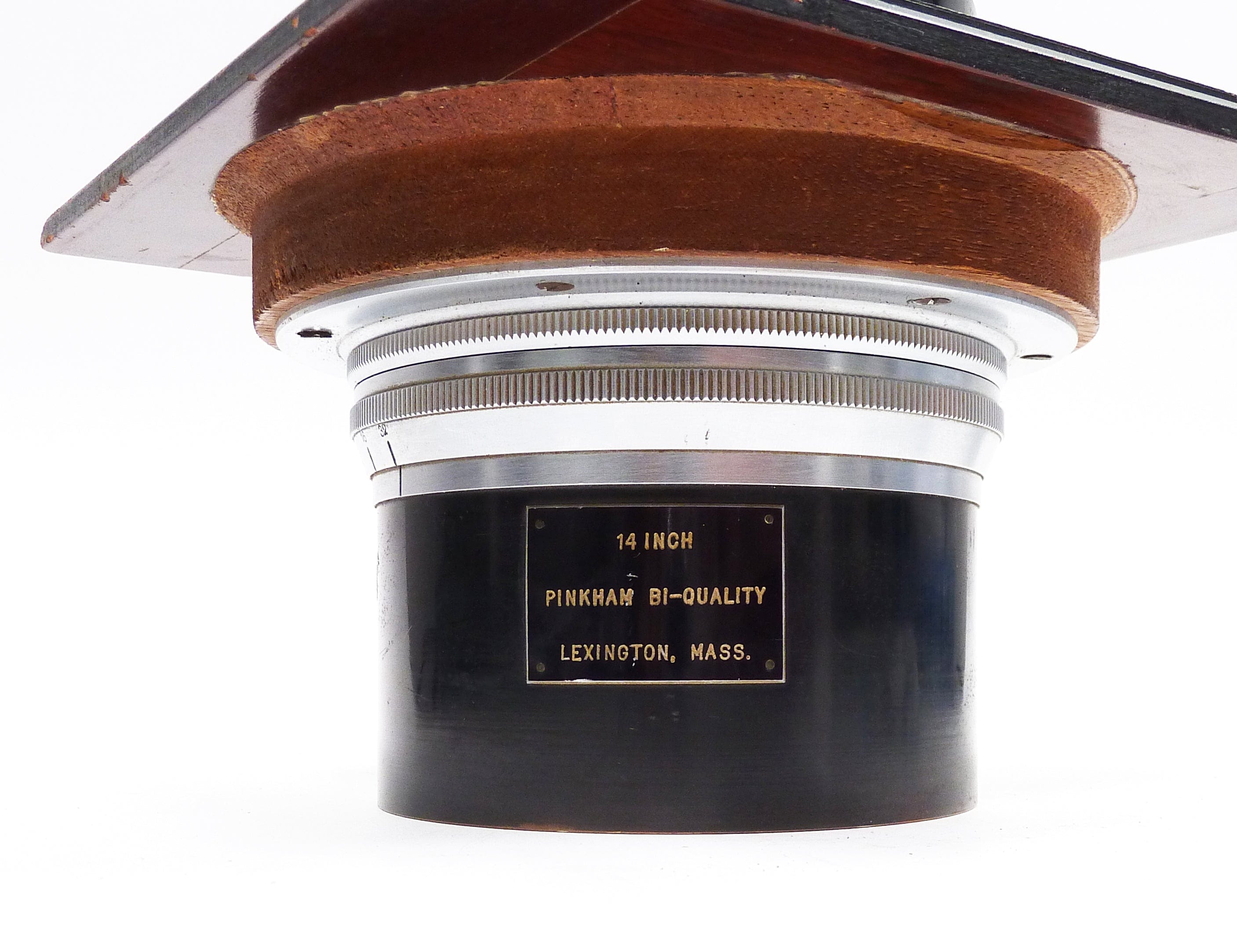 Pinkham Bi-Quality 14 Inch Lens on 6x6 Board and Ilexpo 9x9 Shutter