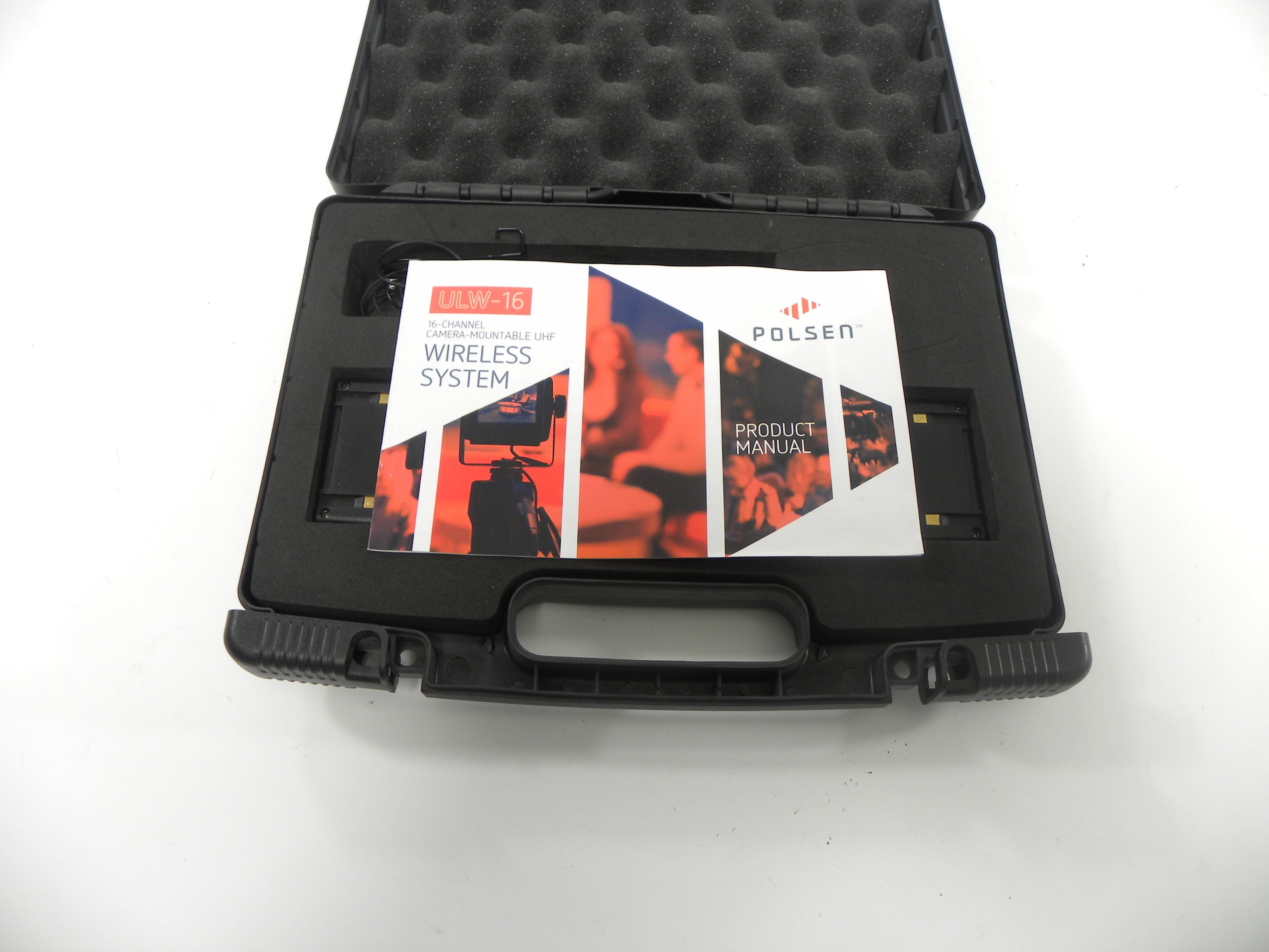 Polsen ULW-16  Transmitter & Receiver 16 Channel