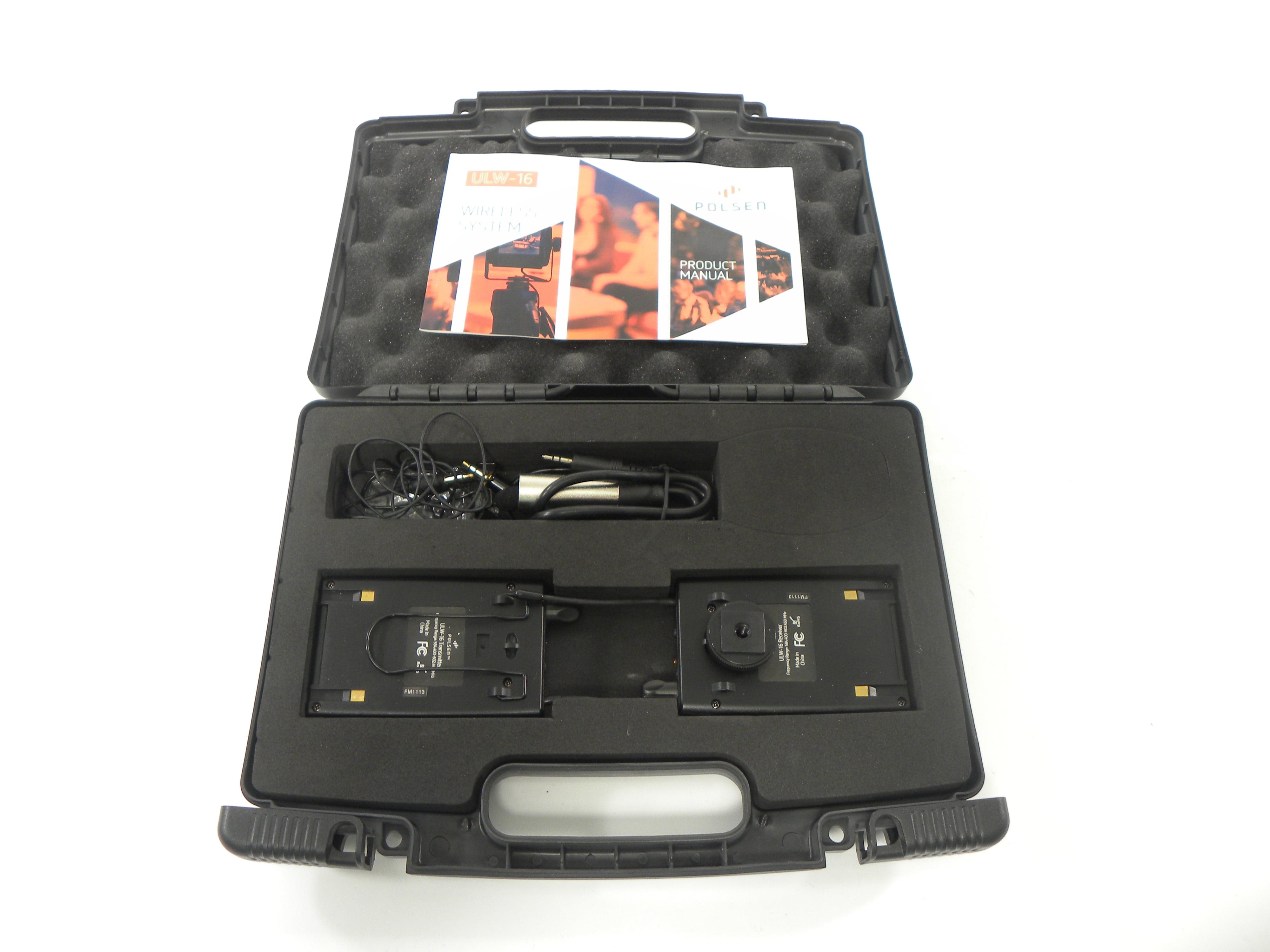 Polsen ULW-16  Transmitter & Receiver 16 Channel